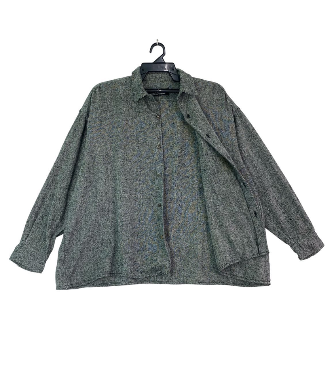 Comme des Garcons × Vintage Vtg rare Tricot by Comme Des Garcons button up boxy shirts Size ONE SIZE - 1 Thumbnail