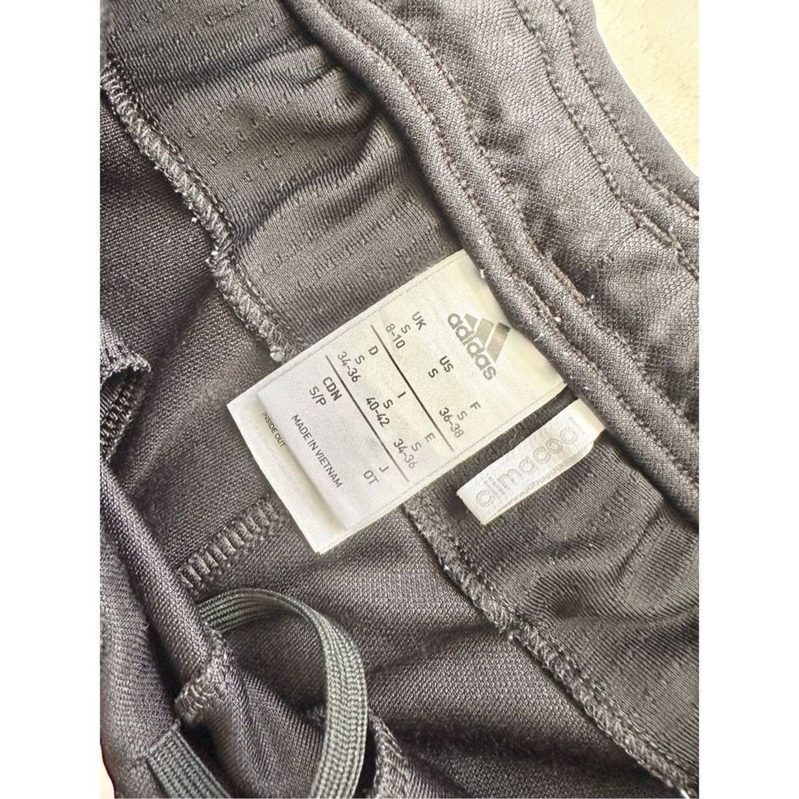 Adidas Adidas Women's White Stripe Track Pants - Size Small Size 26" / US 2 / IT 38 - 7 Thumbnail