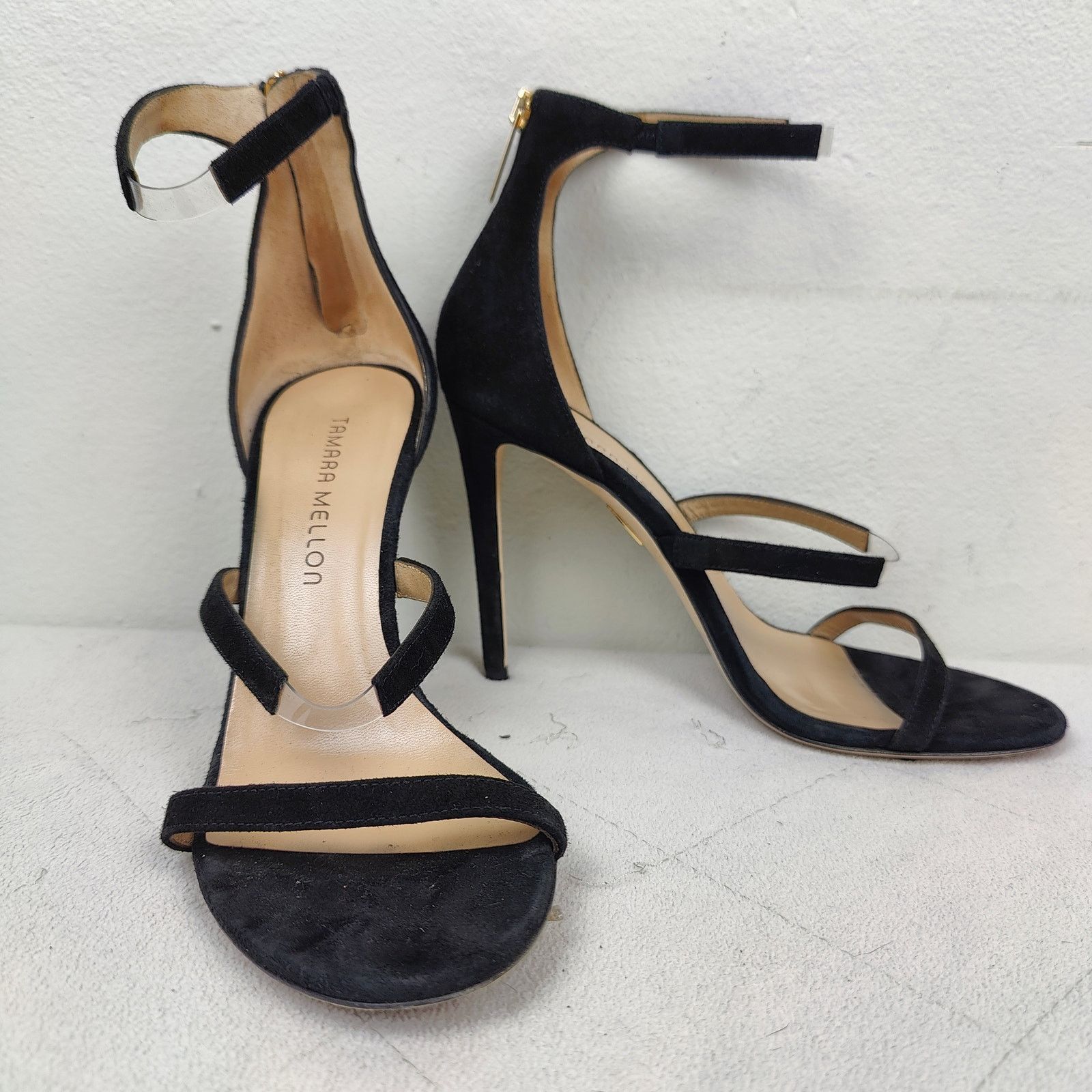 Tamara Mellon Tamara Mellon Reverse Frontline Heels Womens 38.5 8.5 Black Size US 8.5 / IT 38.5 - 2 Thumbnail