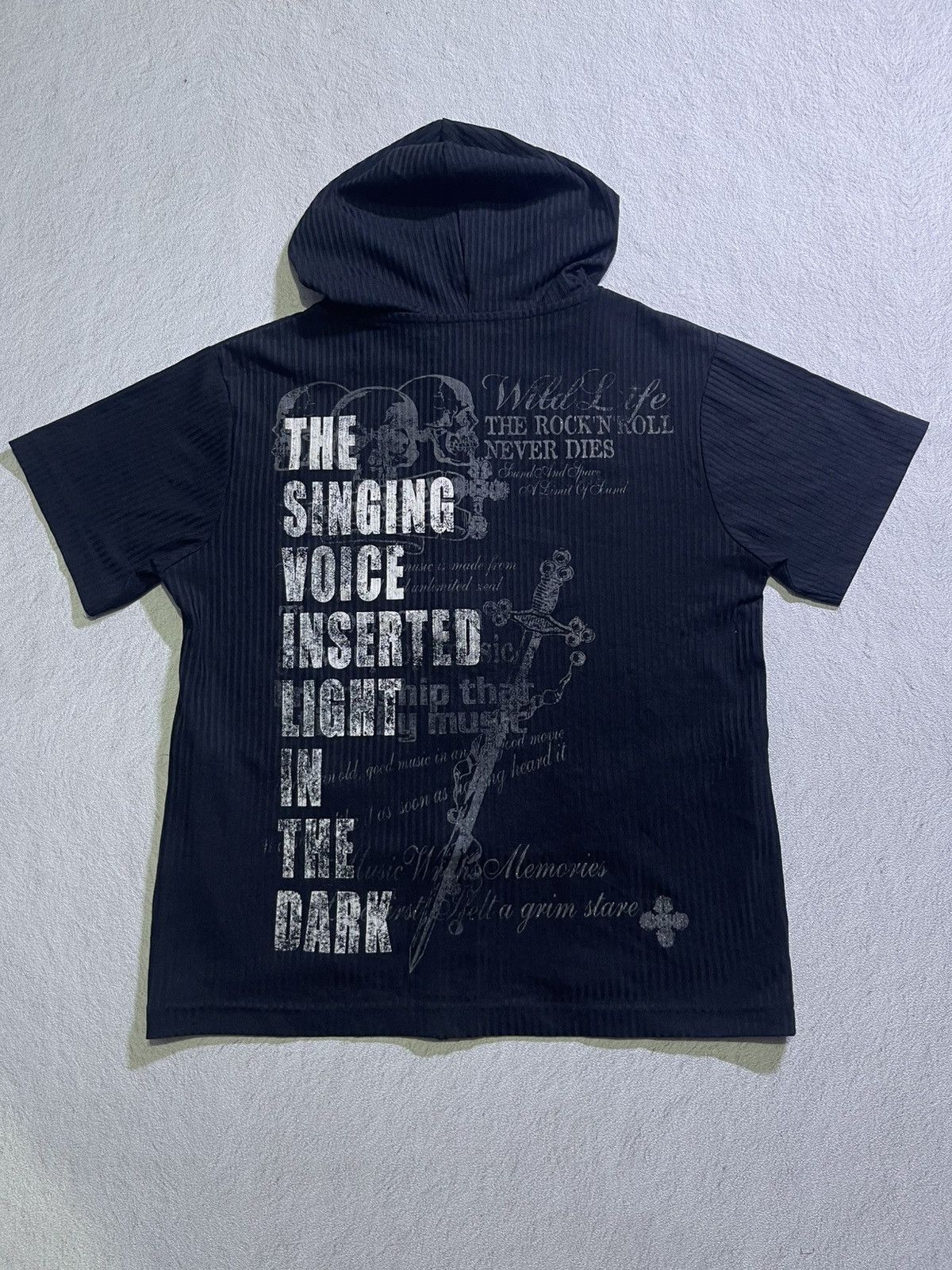 Hysteric Glamour Y2K MILD LIFE short tshirt full ziper motif ifsix LGB style Size US M / EU 48-50 / 2 - 4 Thumbnail