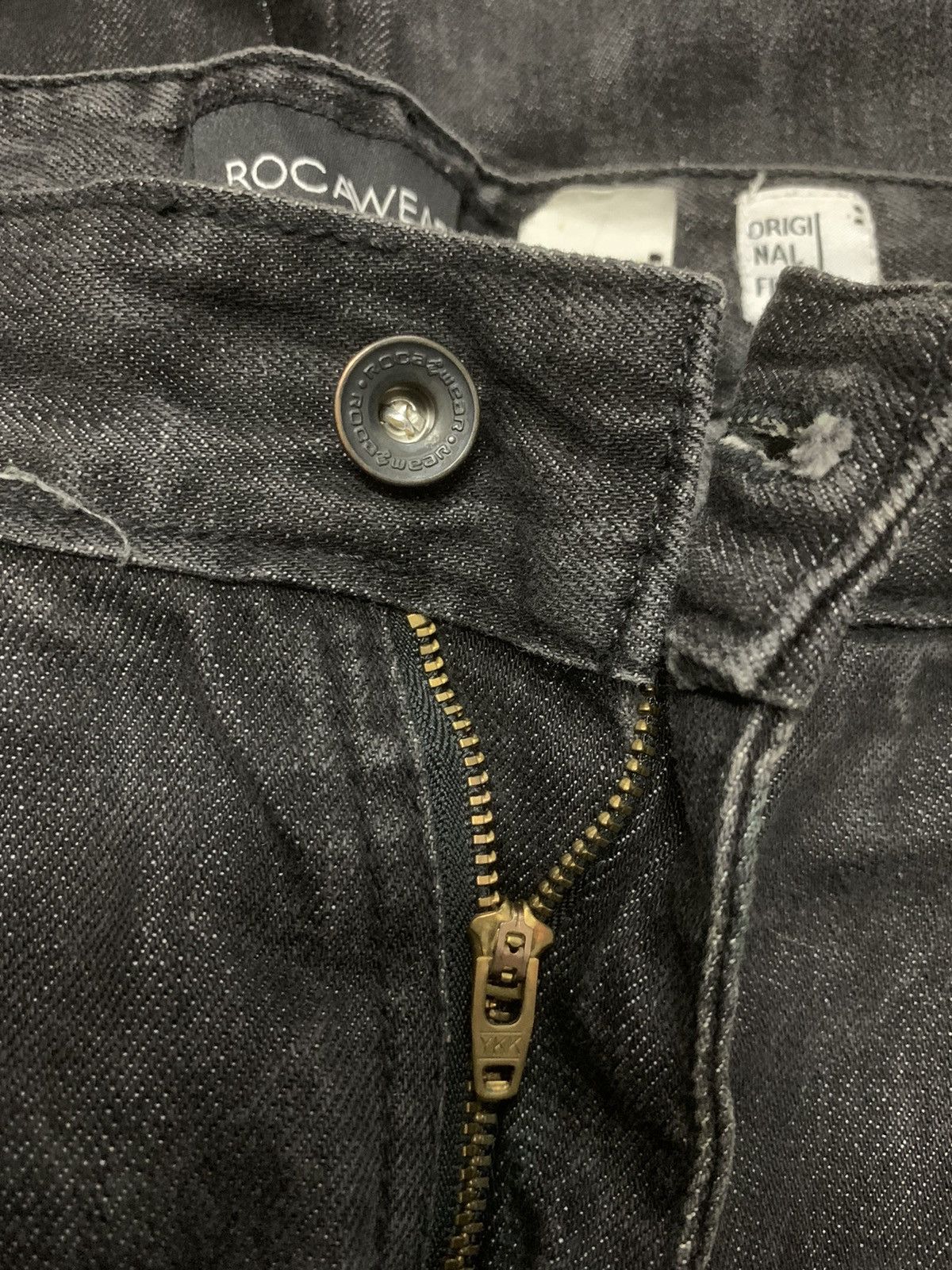 JNCO × Rocawear Vintage Y2K Baggy Rocawear Jeans Denim Size US 38 / EU 54 - 6 Thumbnail
