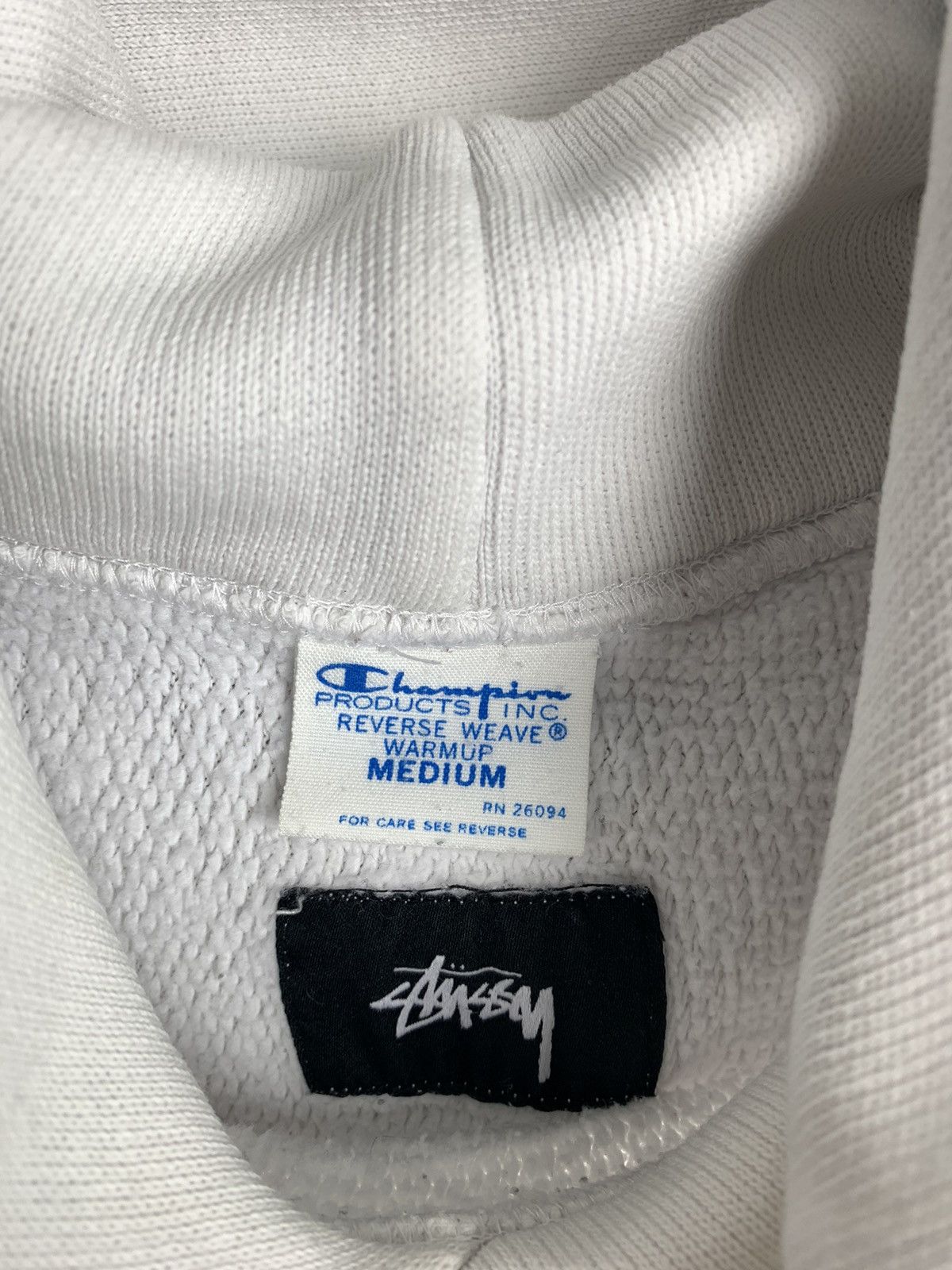 Champion × Stussy Rare Stussy x Champion Hoodie M Size Size US M / EU 48-50 / 2 - 6 Thumbnail