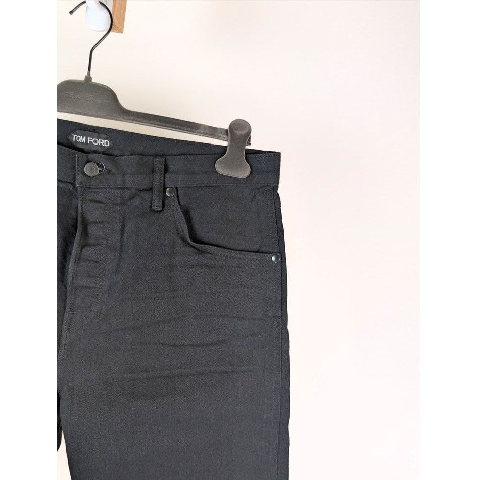 Tom Ford o1rshd1 Tapered Fit Denim Jeans in Black Size US 36 / EU 52 - 5 Thumbnail