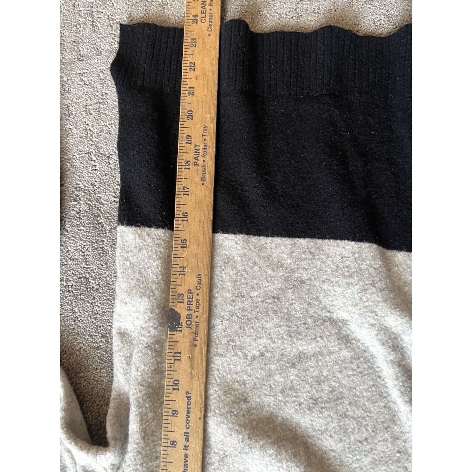 Vintage J. Crew Factory Sweater Women Small Gray Crewneck Pullover Size S / US 4 / IT 40 - 5 Thumbnail