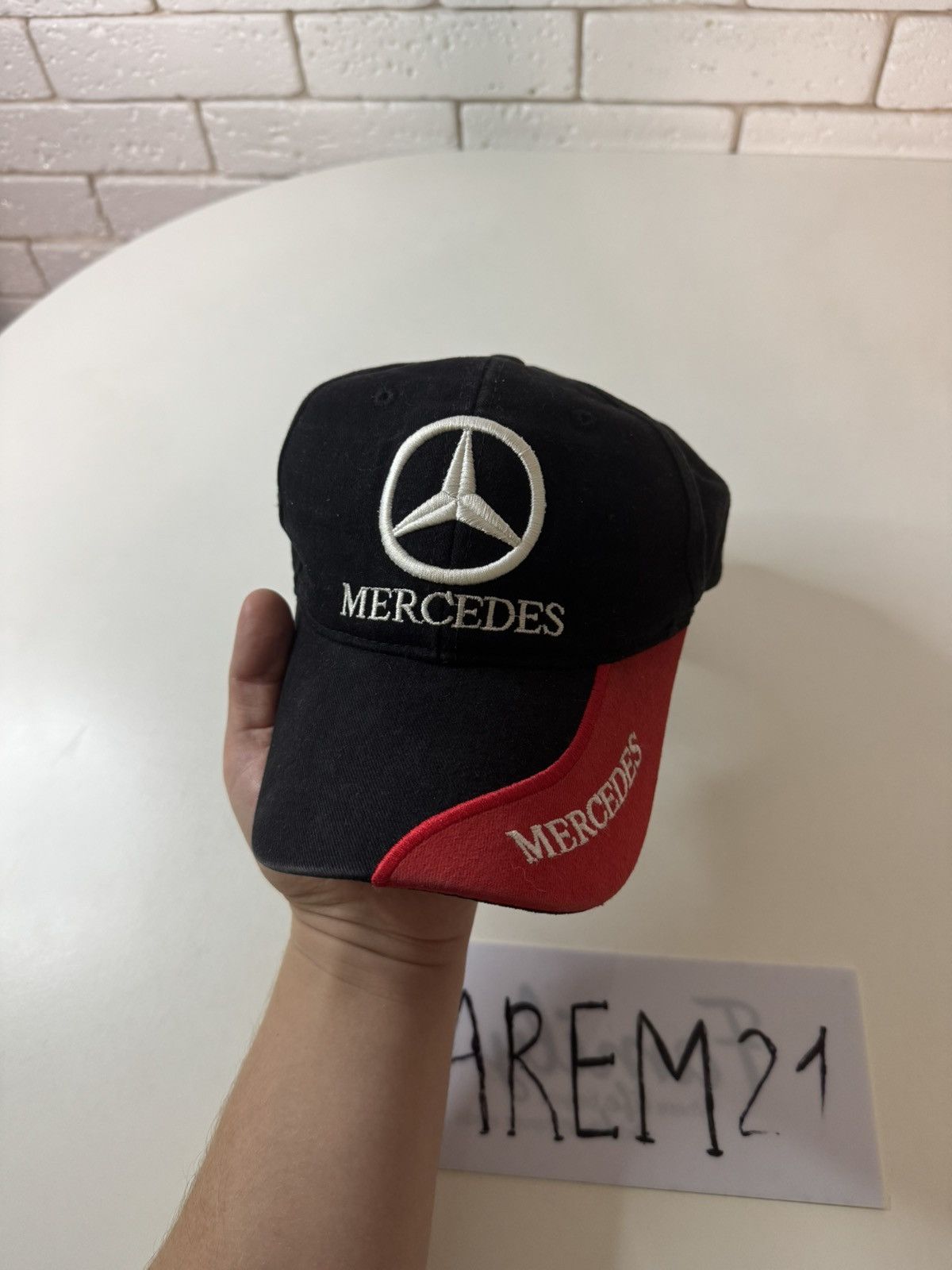 Mercedes-Benz Mercedes vintage cap hat Size ONE SIZE - 2 Thumbnail