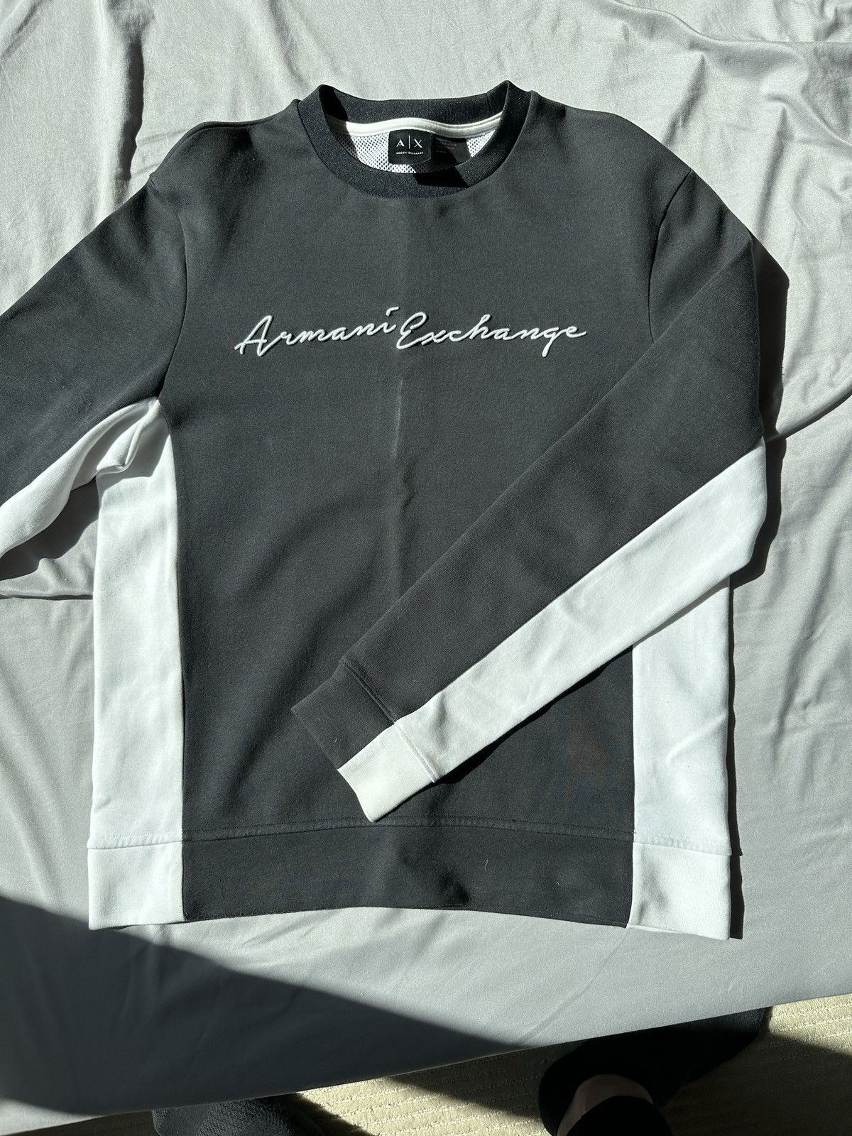 Armani Exchange Armani Logo Sweatshirt Size US M / EU 48-50 / 2 - 2 Thumbnail