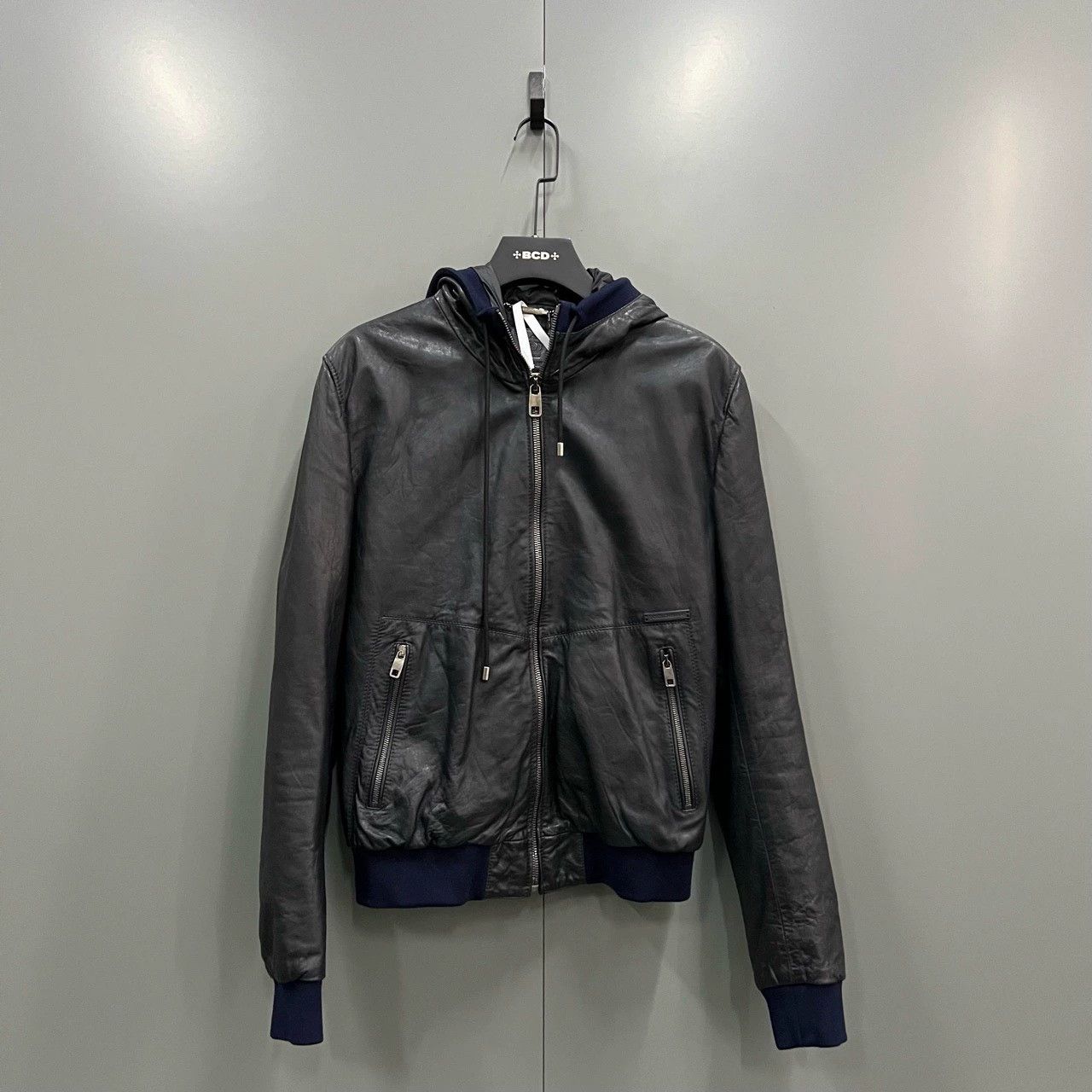 Dolce & Gabbana black leather jacket by dolce gabbana Size US L / EU 52-54 / 3 - 1 Thumbnail