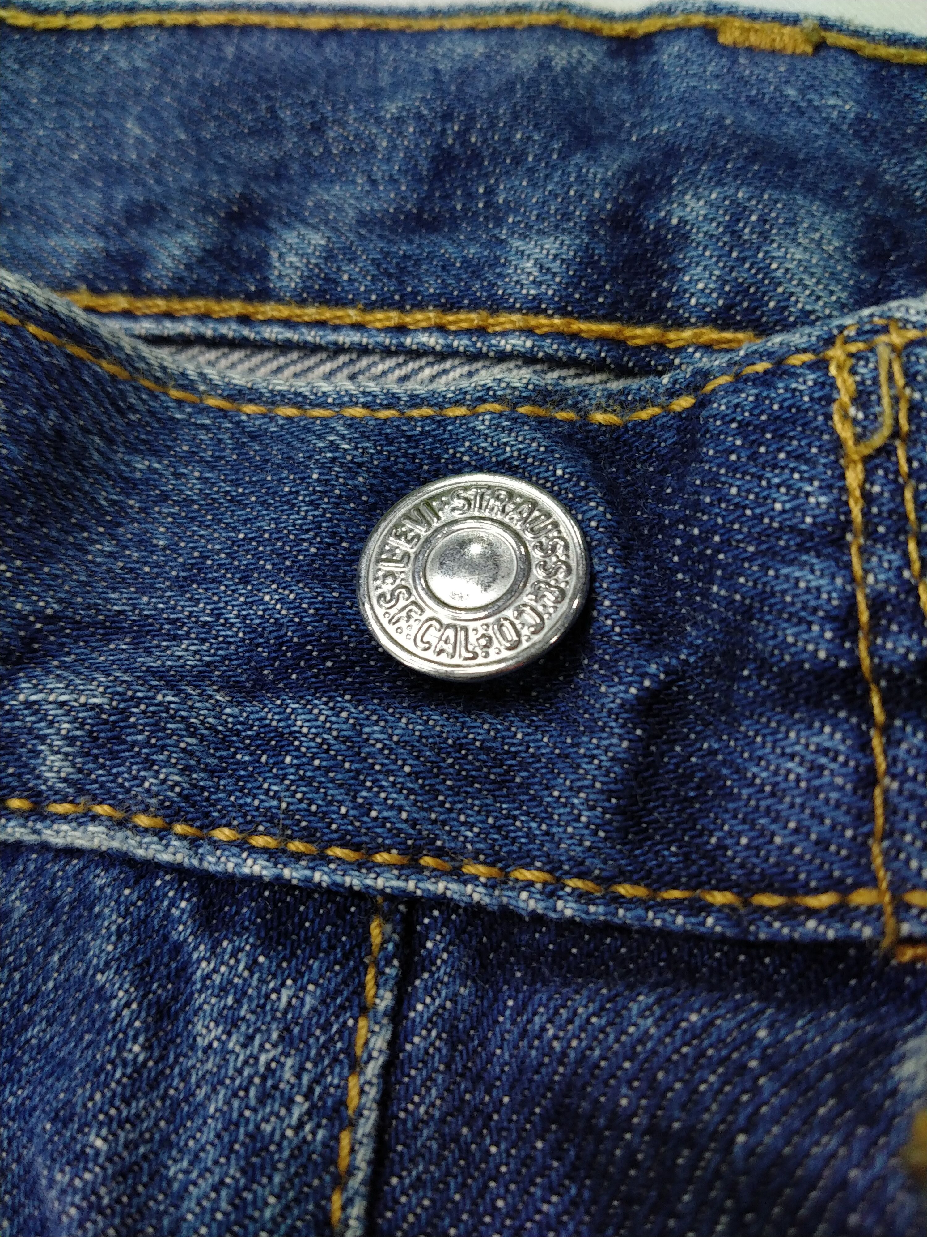Levi's Blue Distressed Vintage Levi's 501 34x30.5 Denim -JN342 Size US 34 / EU 50 - 8 Thumbnail