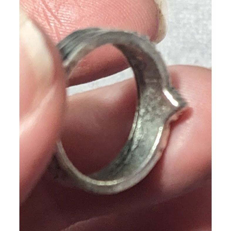 Other Southwestern Style Silver Tone Textured Stone Turquoise Ston Size ONE SIZE - 8 Thumbnail