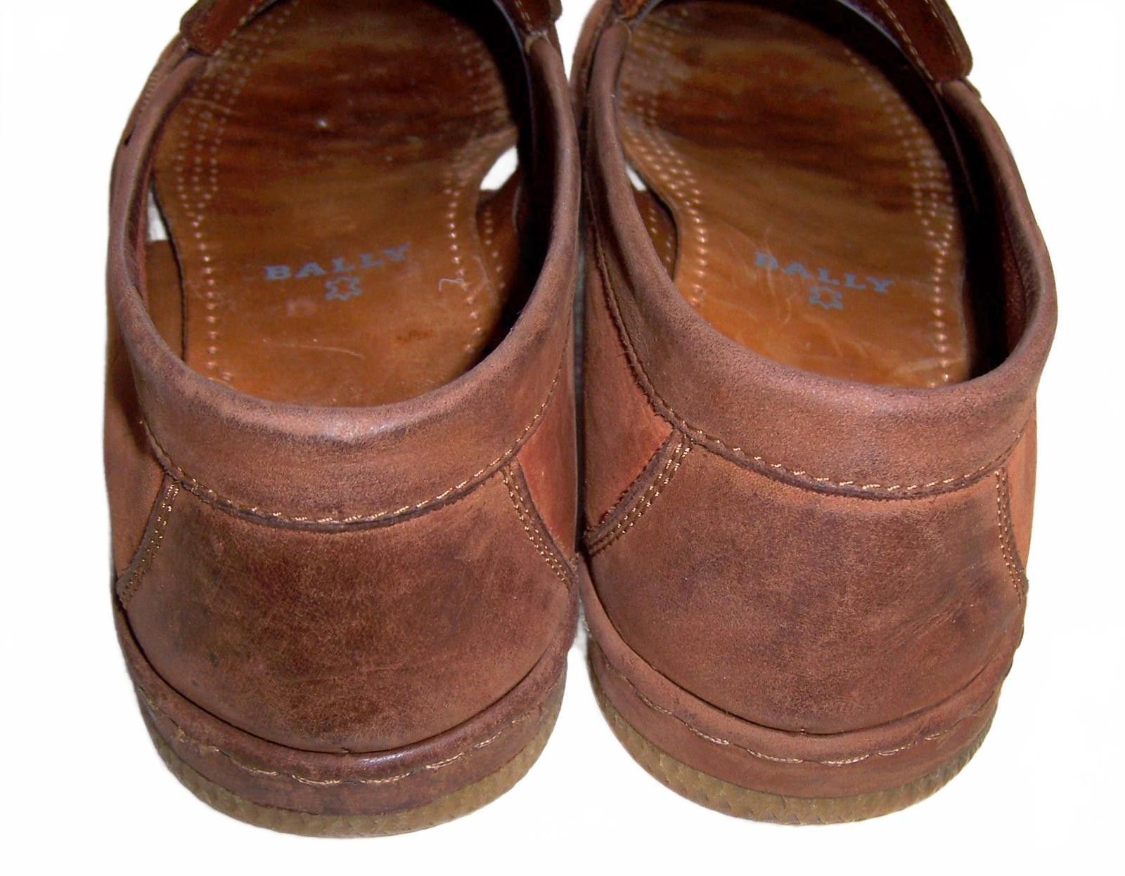 Bally Vintage Bally Men's Suede Tasseled Loafers -Dark Chili 42/9D Size US 9 / EU 42 - 4 Thumbnail