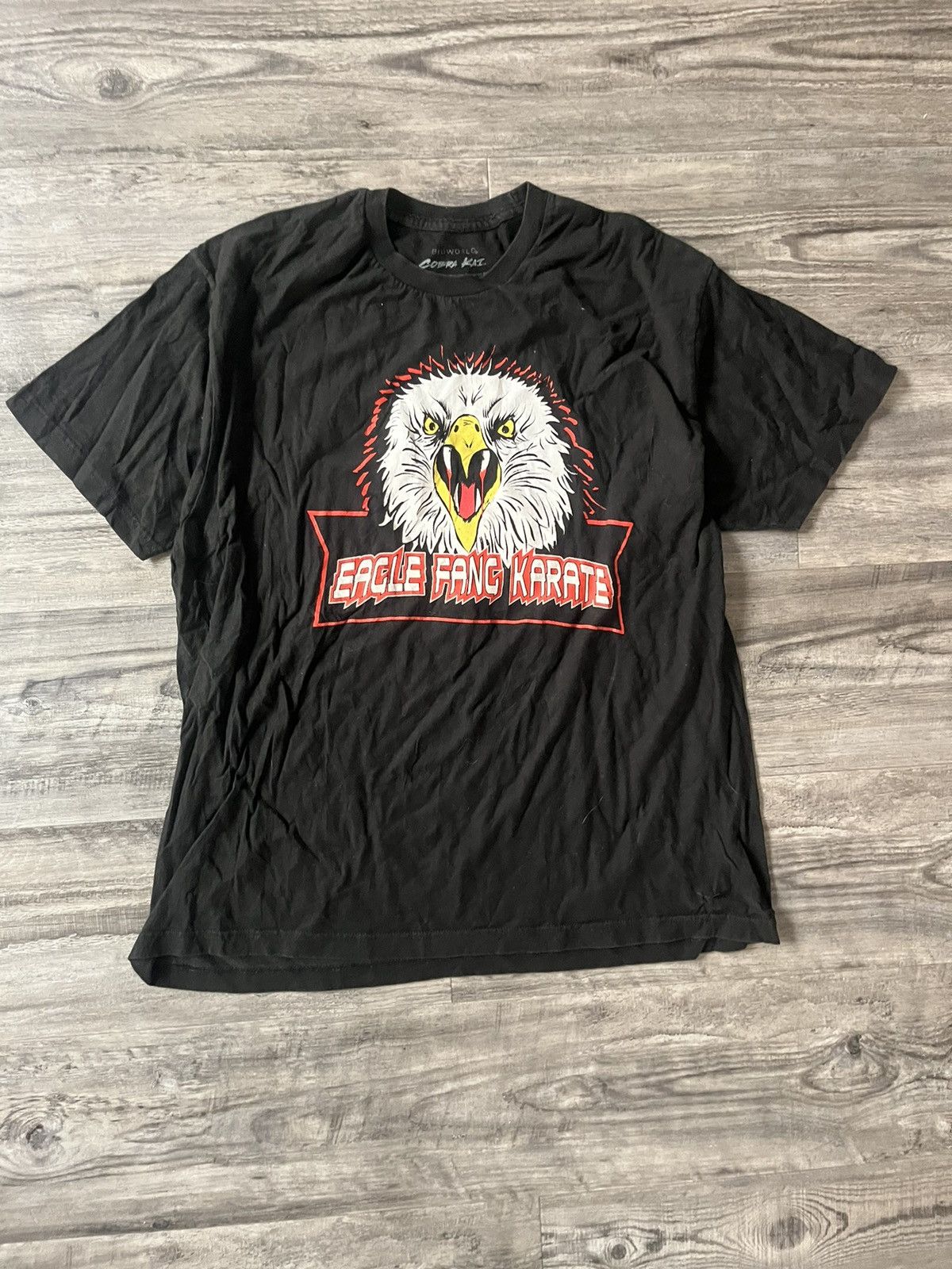Japanese Brand × Vintage Vintage 90s y2k Eagle Fang Karate Tee Size US XL / EU 56 / 4 - 1 Thumbnail