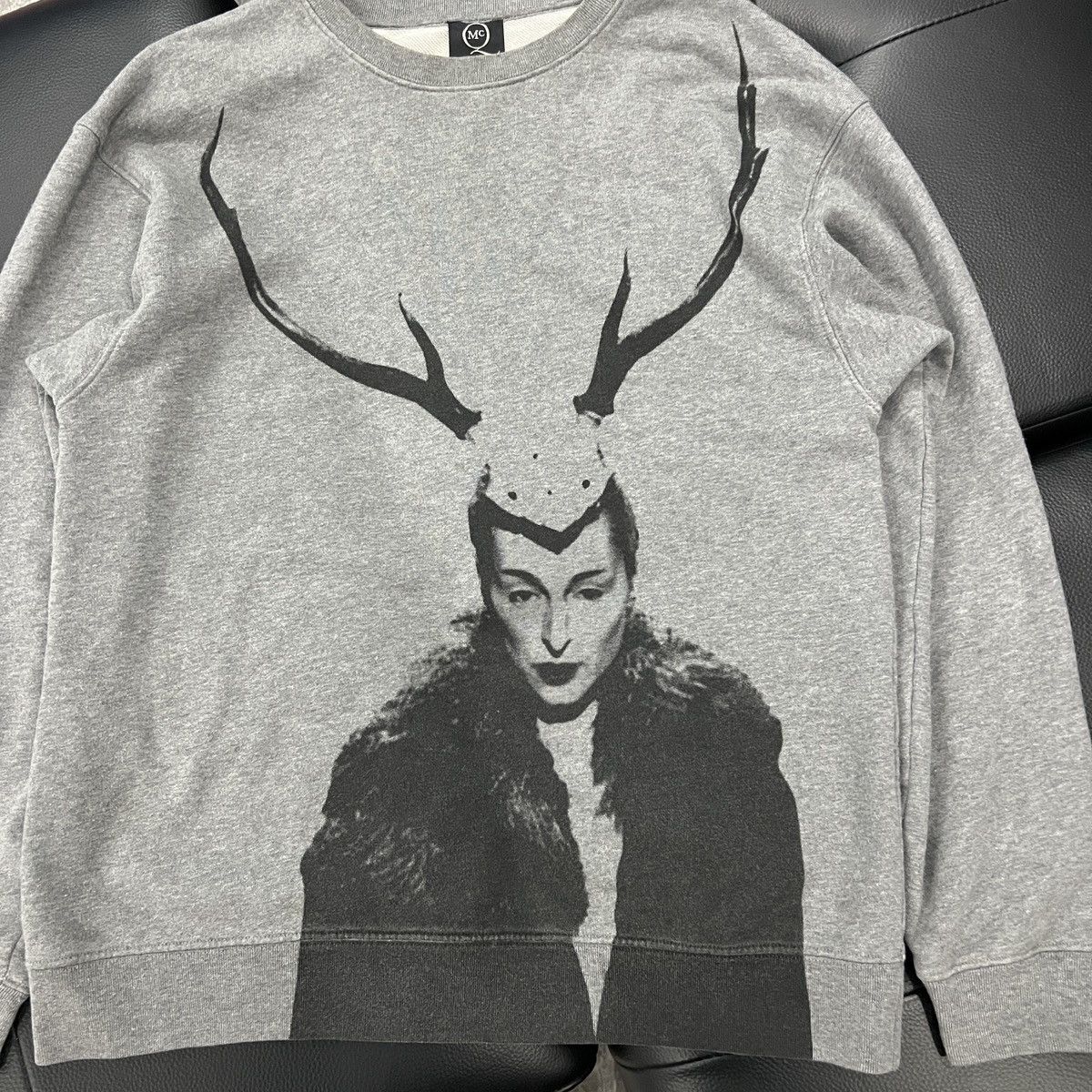 McQ Alexander McQueen McQ Alexander McQueen Antler Portrait Sweatshirt Size US S / EU 44-46 / 1 - 3 Thumbnail