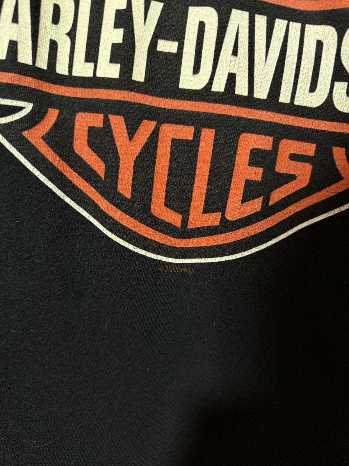 Harley Davidson Vintage 2006 Harley Davidson Poker Long Sleeve T-Shirt Y2K Size US L / EU 52-54 / 3 - 5 Thumbnail