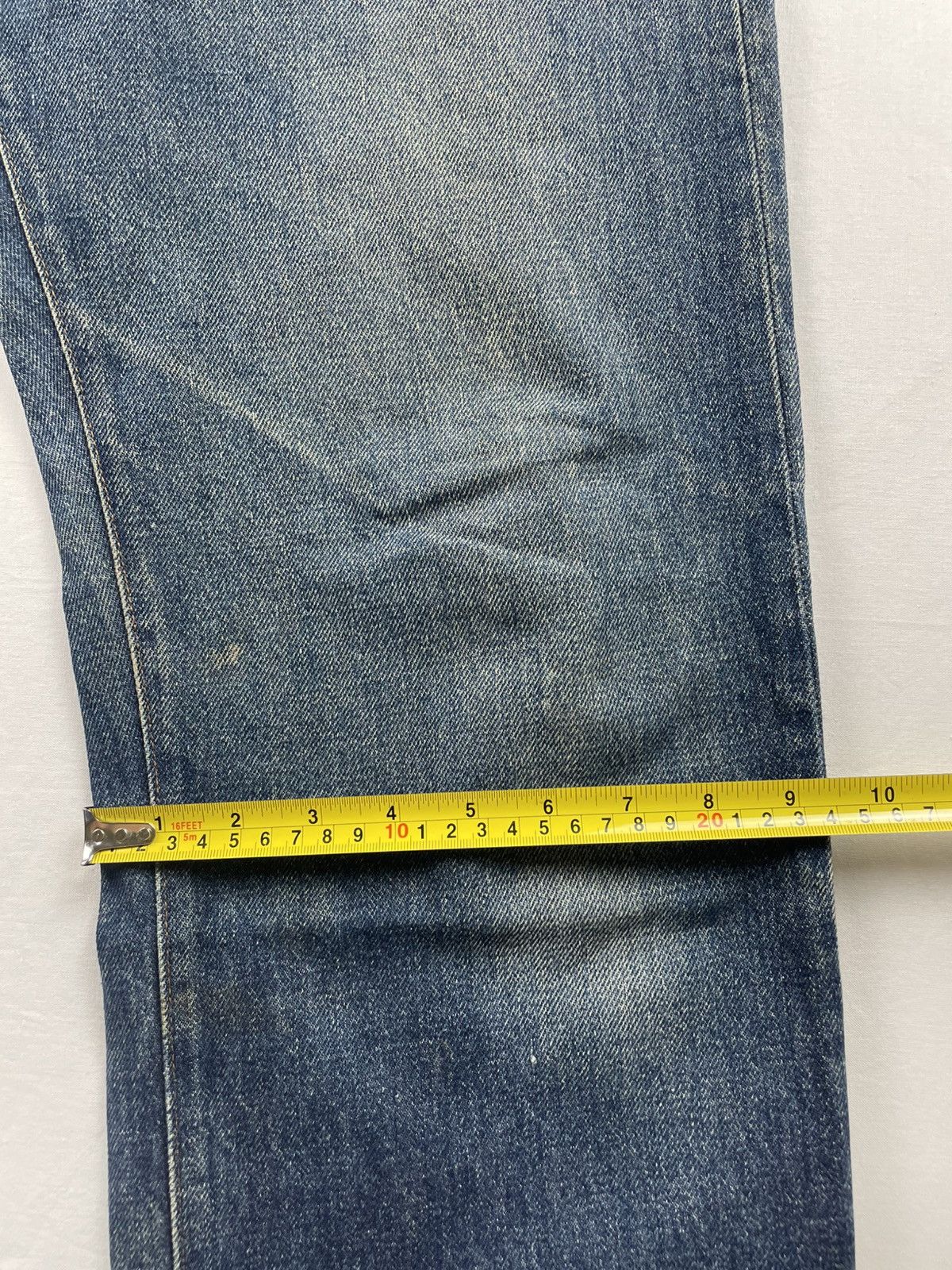 Japanese Brand Vintage Selvedge Denimland State by Virus Branded Size US 30 / EU 46 - 13 Thumbnail