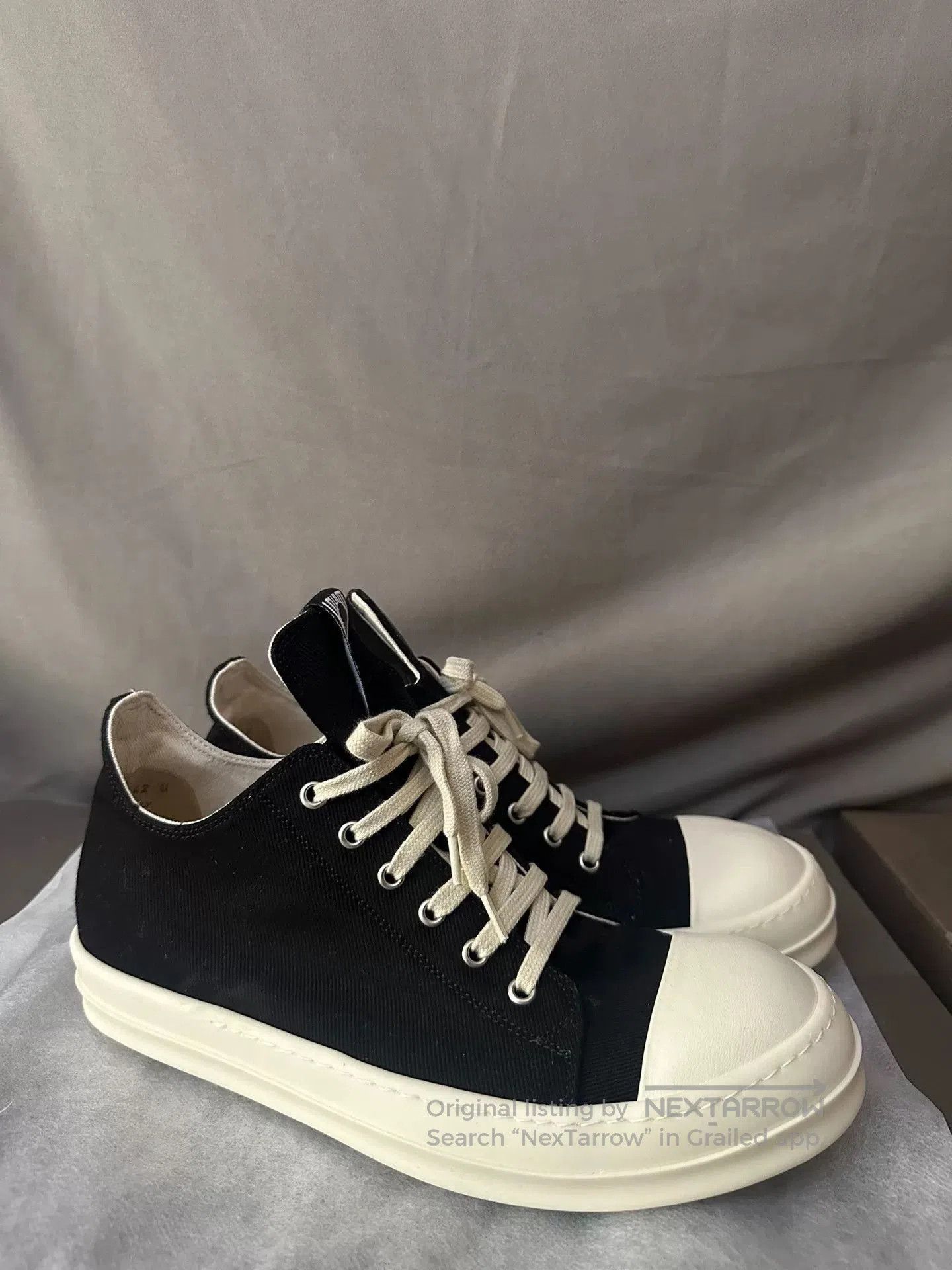 Rick Owens Drkshdw Rick Owens Drkshdw Low. Size US 9 / EU 42 - 4 Thumbnail
