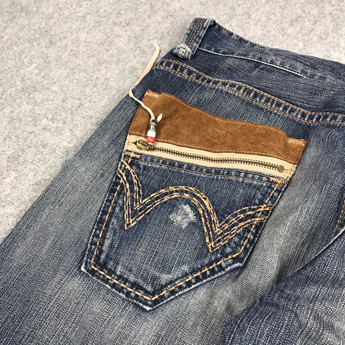 Edwin DISTRESSED DENIM EDWIN BAGGY PANTS Size US 34 / EU 50 - 14 Thumbnail