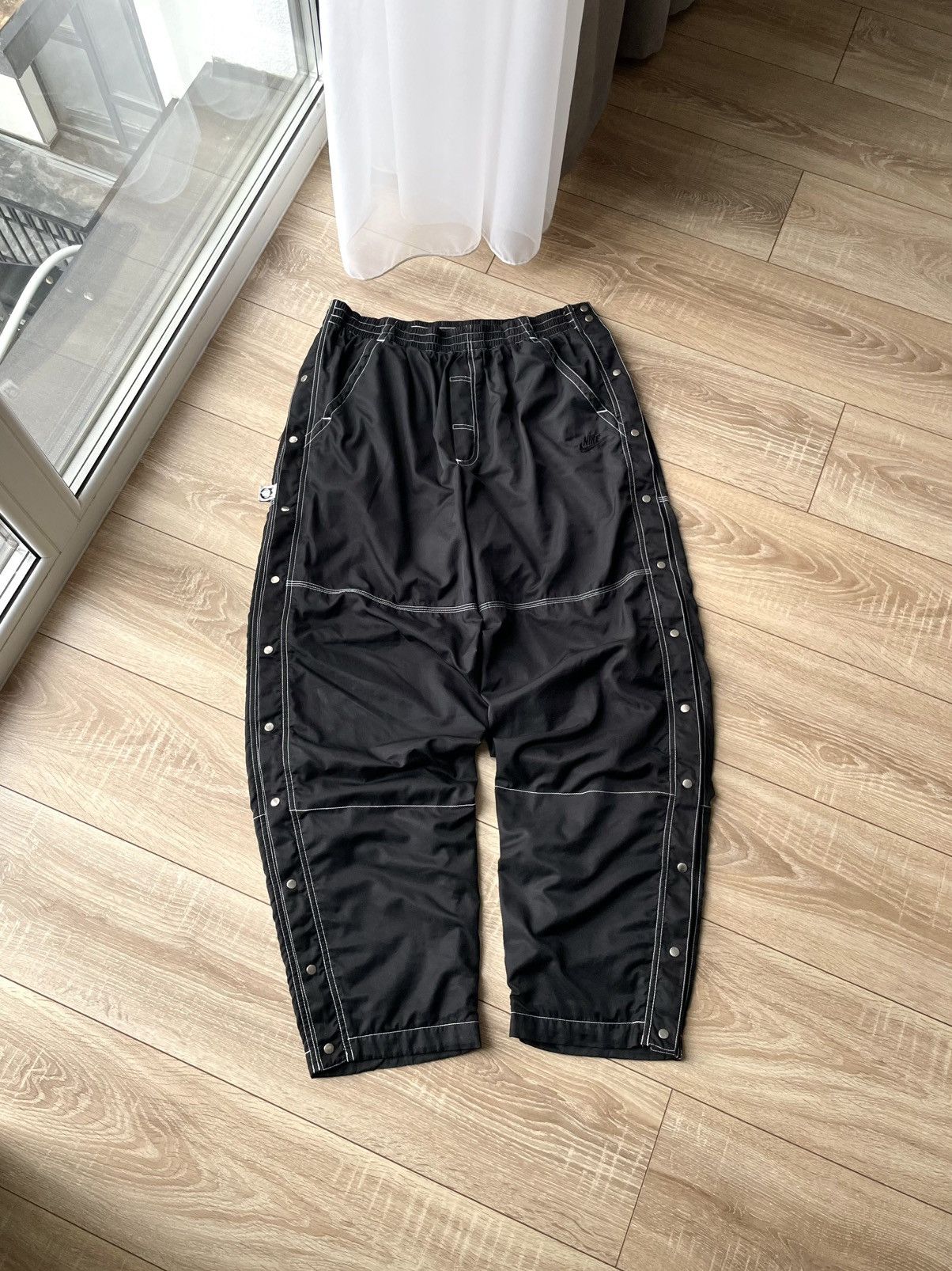 Nike Vintage Nike Challenge Court Agassi Tear Away Track Pants Size US 32 / EU 48 - 1 Thumbnail