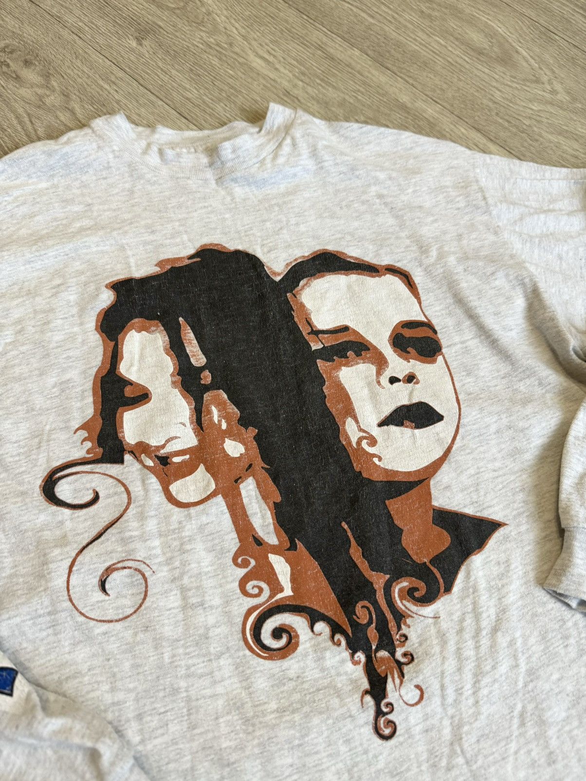 Band Tees 🔷Rare Vintage Lucilectric Long sleeve T-shirt 90s🔷 Size US M / EU 48-50 / 2 - 3 Thumbnail