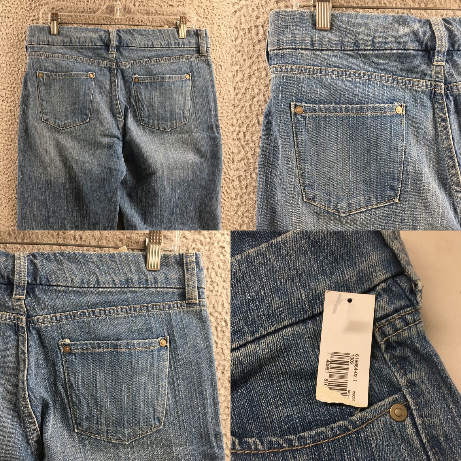 Old Navy Old Navy The Sweetheart Bootcut Jeans Womens 10 Blue Denim NEW Size 32" / US 10 / IT 46 - 9 Thumbnail