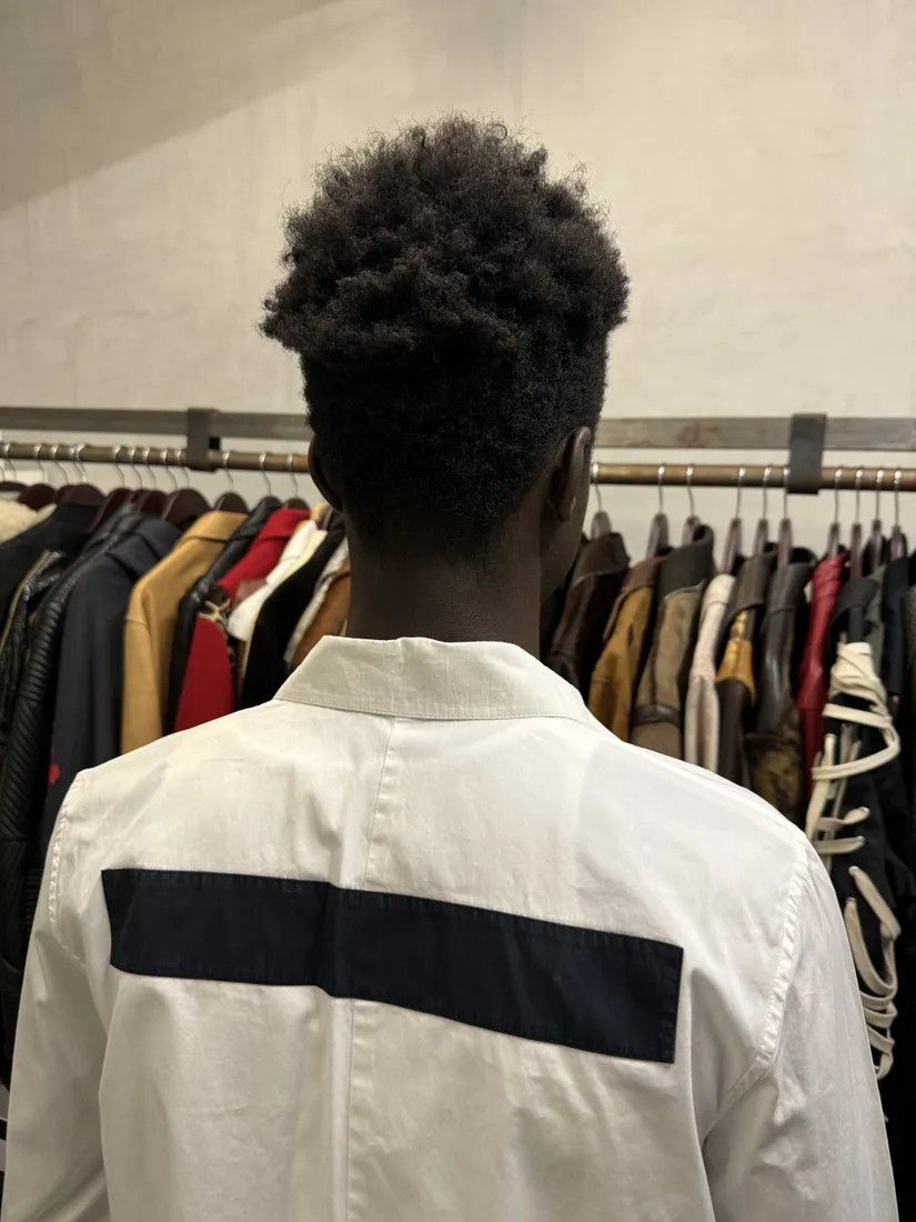 Designer × Givenchy × Vintage Givenchy Sample White & Black Contemporary Sample Shirt Size US S / EU 44-46 / 1 - 5 Thumbnail