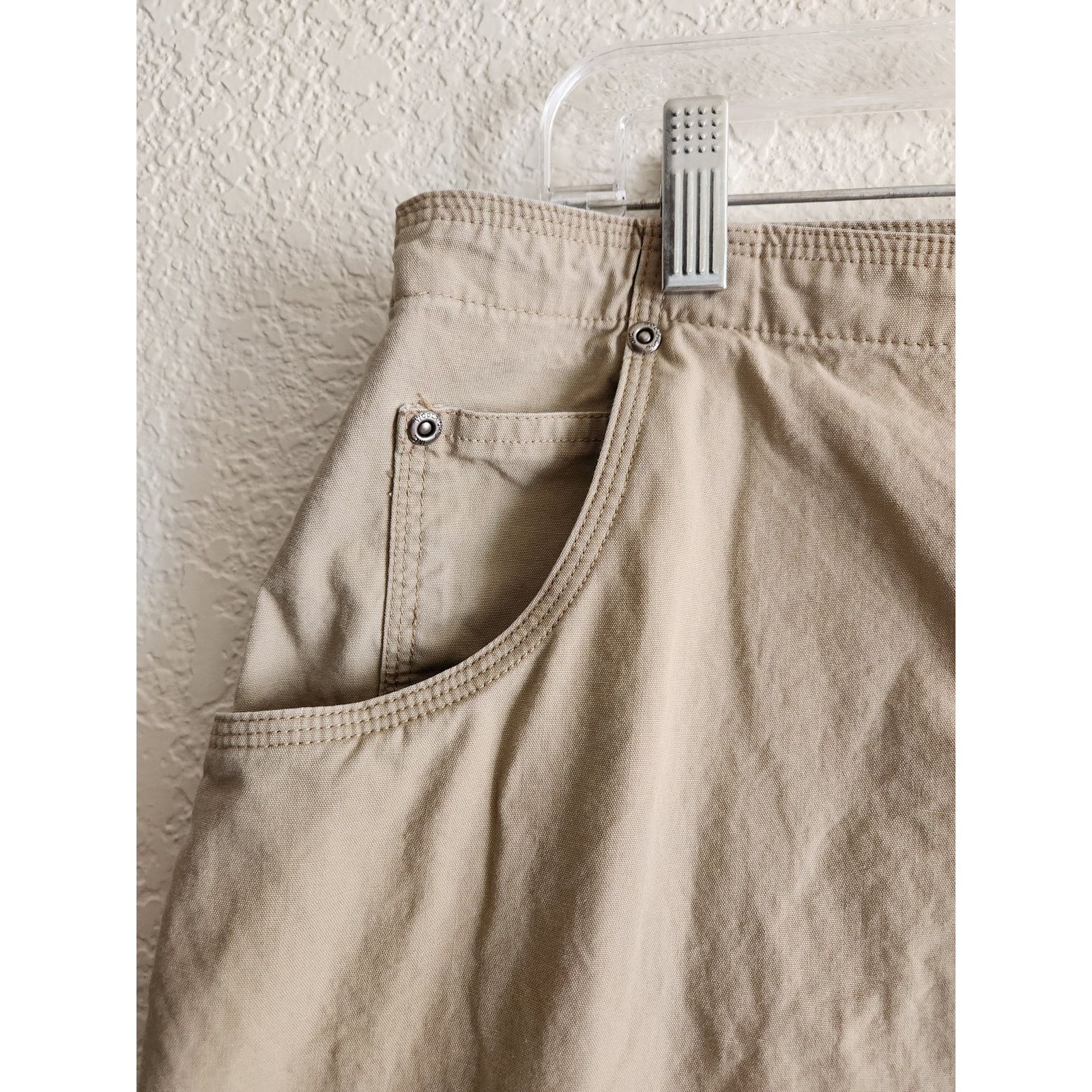 Woolrich Woolen Mills Woolrich Women's Khaki Skirt 14 Size 36" / US 14 / IT 50 - 3 Thumbnail