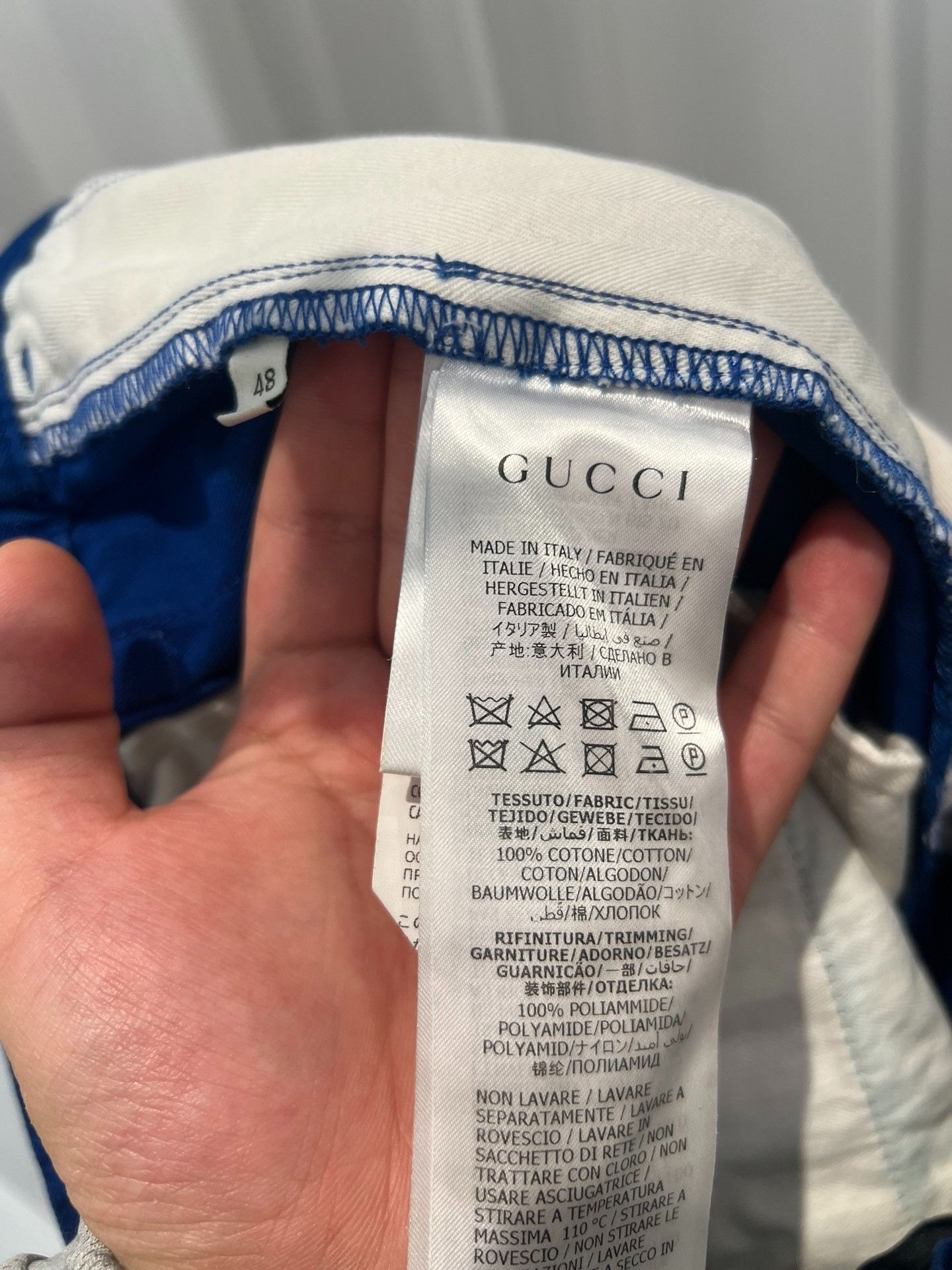 Gucci Gucci Gucci classic striped small logo casual pants Size US 32 / EU 48 - 7 Thumbnail