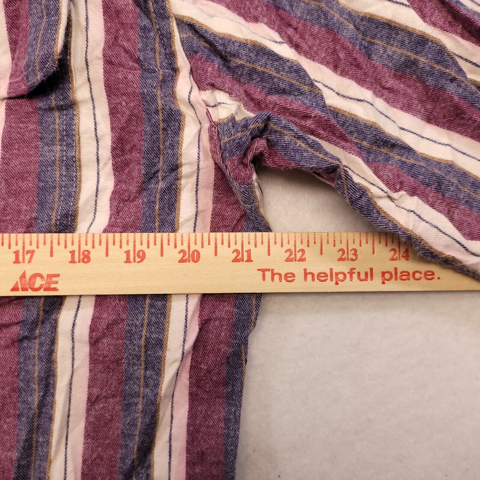 Eddie Bauer Eddie Bauer Flannel Button Up Shirt Mens Size L Maroon Blue Size US L / EU 52-54 / 3 - 11 Thumbnail