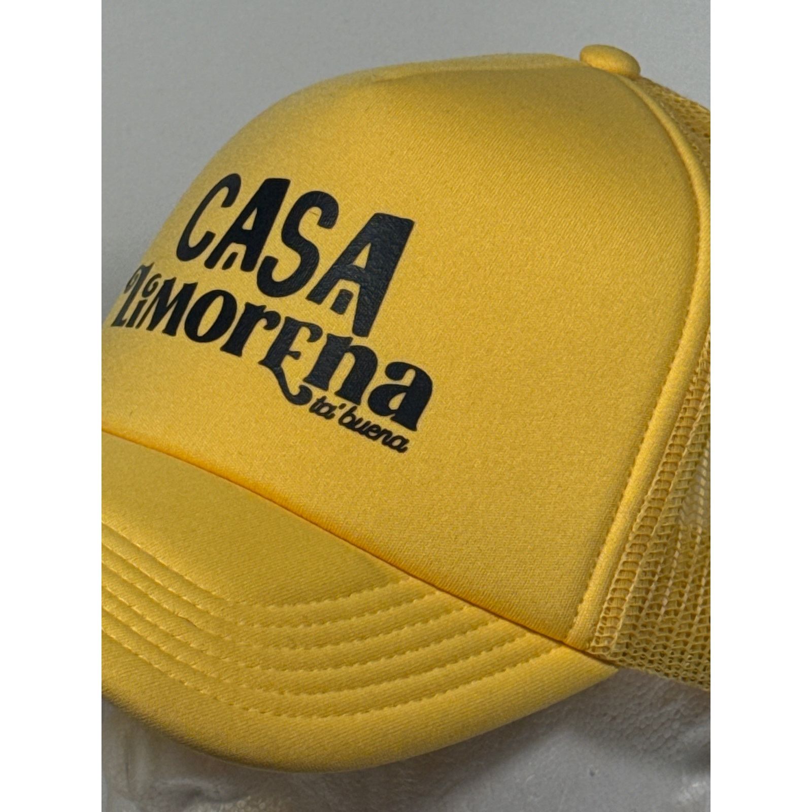 Other CASA Limorena Yellow Foam Trucker Hat - Retro Style Size ONE SIZE - 3 Thumbnail