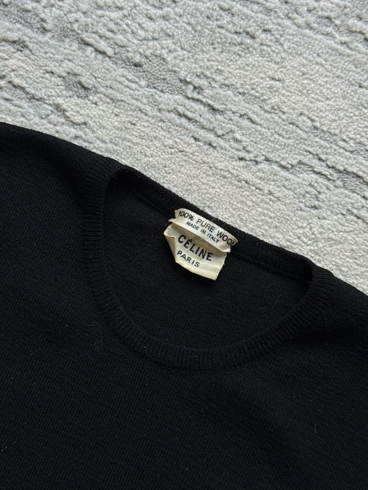 Celine Celine vintage long sleeve sweater Size S / US 4 / IT 40 - 4 Thumbnail