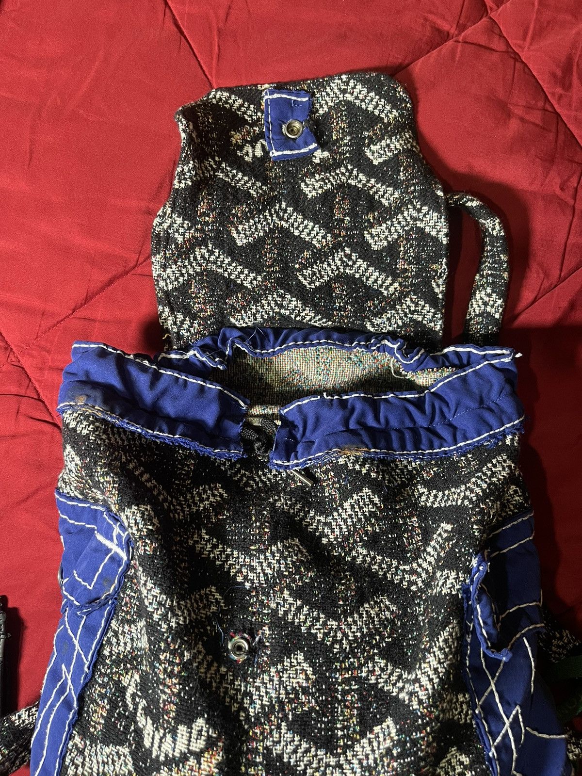 Vintage Goyard x True Religion Tapestry Woven Back Pack Size ONE SIZE - 4 Thumbnail