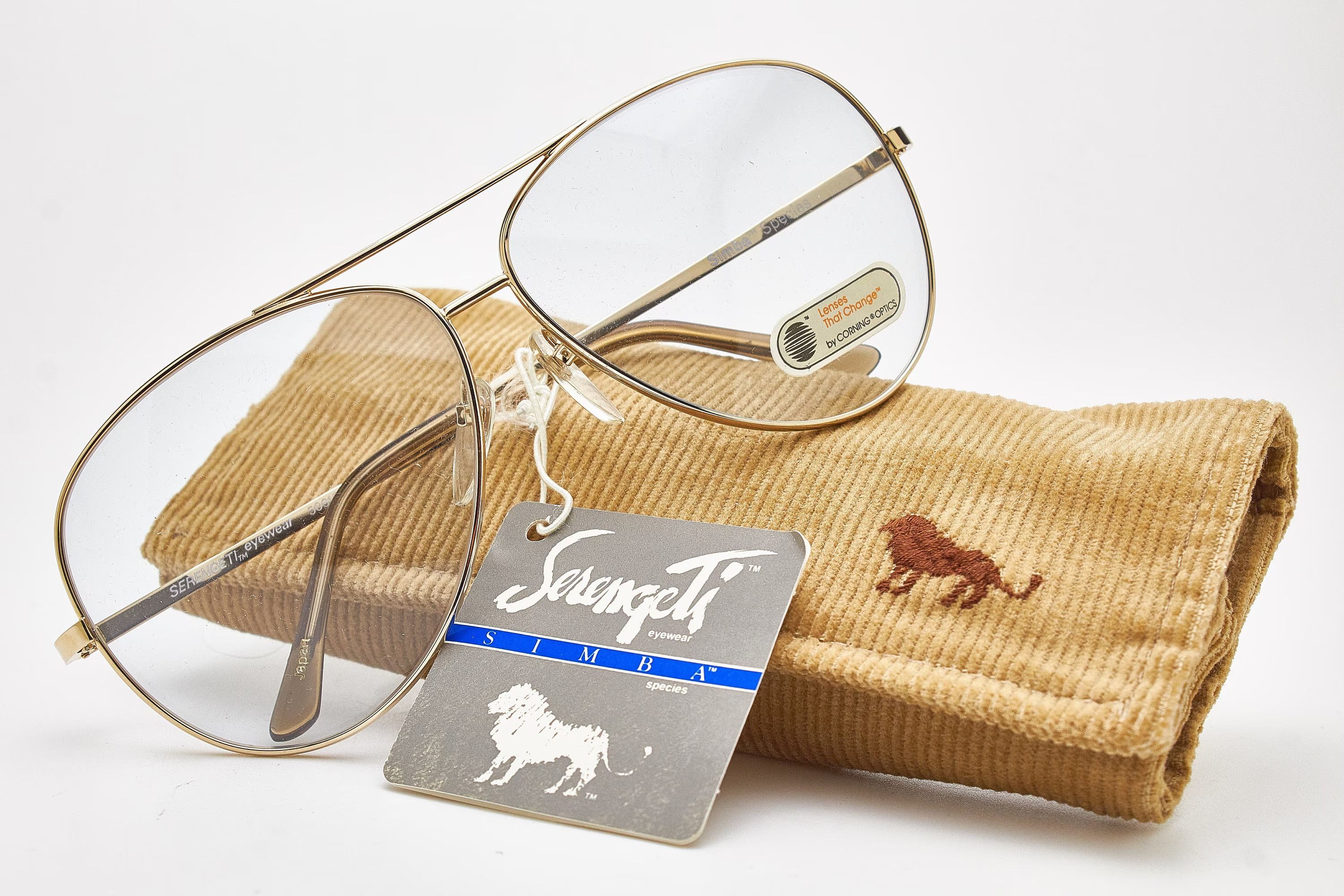 Serengeti SERENGETI quiet luxury 80s oversized gold thin metal specs Size ONE SIZE - 3 Thumbnail