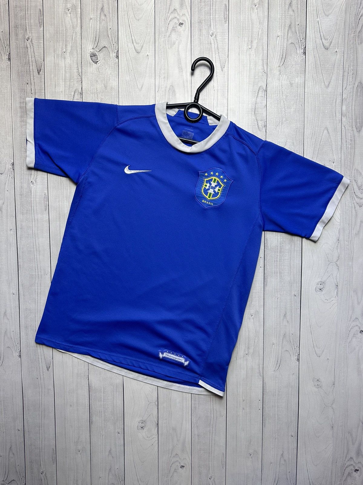 Vintage Nike Brazil soccer high quality jersey Nike soccer jersey