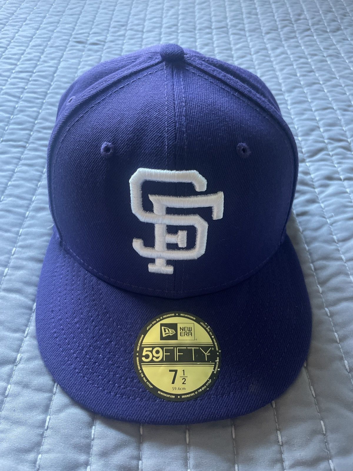New Era Fitted Purple “Giants 25 Year Anniversary Hat” Size ONE SIZE - 2 Thumbnail