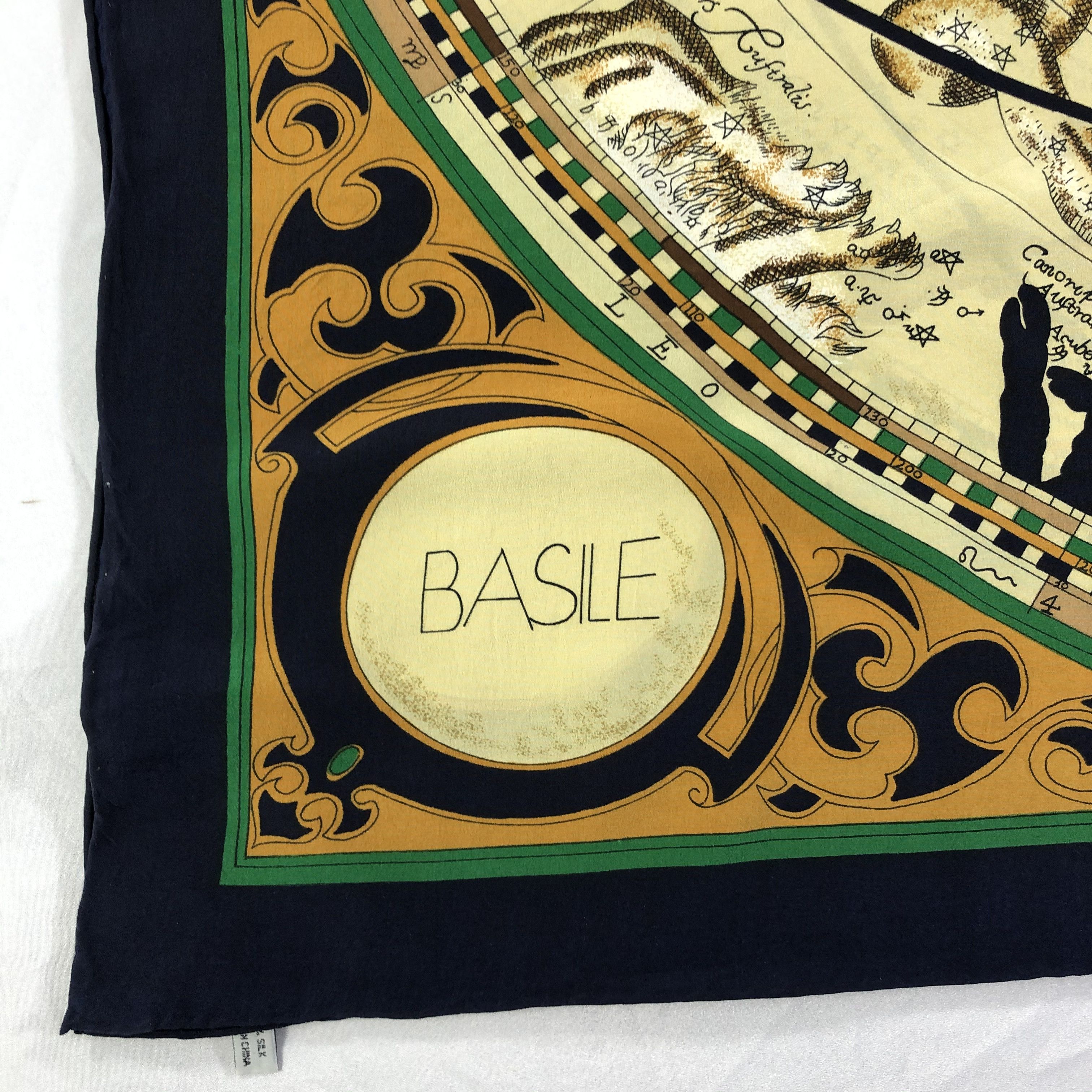 Vintage Vintage Basile Silk Scarf Size ONE SIZE - 4 Thumbnail