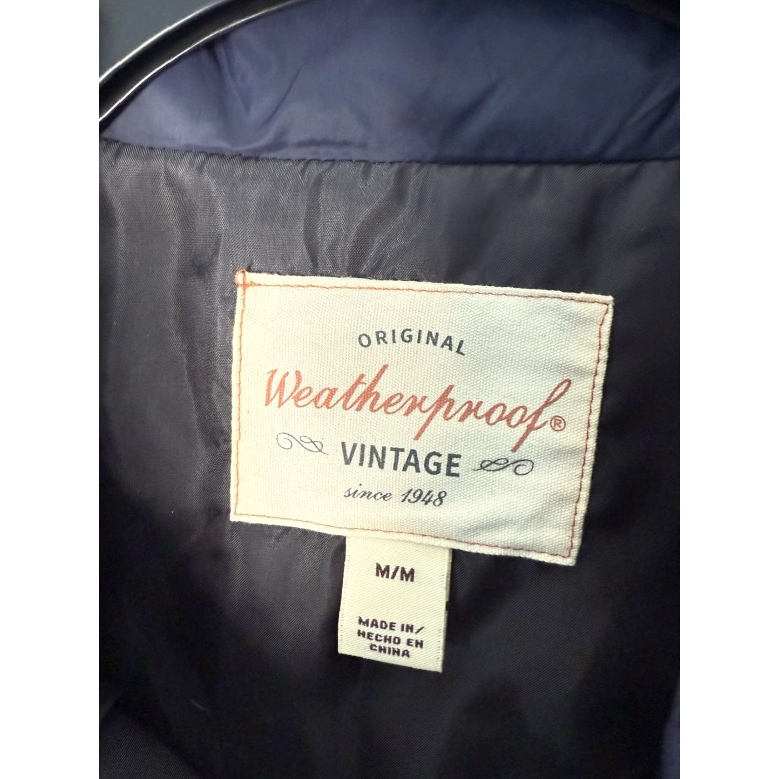 Weatherproof Weatherproof Vest Mens M Zip Quilted Blue Ohio Lake Erie Weatherproof Windbreaker Shirt? Size US M / EU 48-50 / 2 - 4 Thumbnail