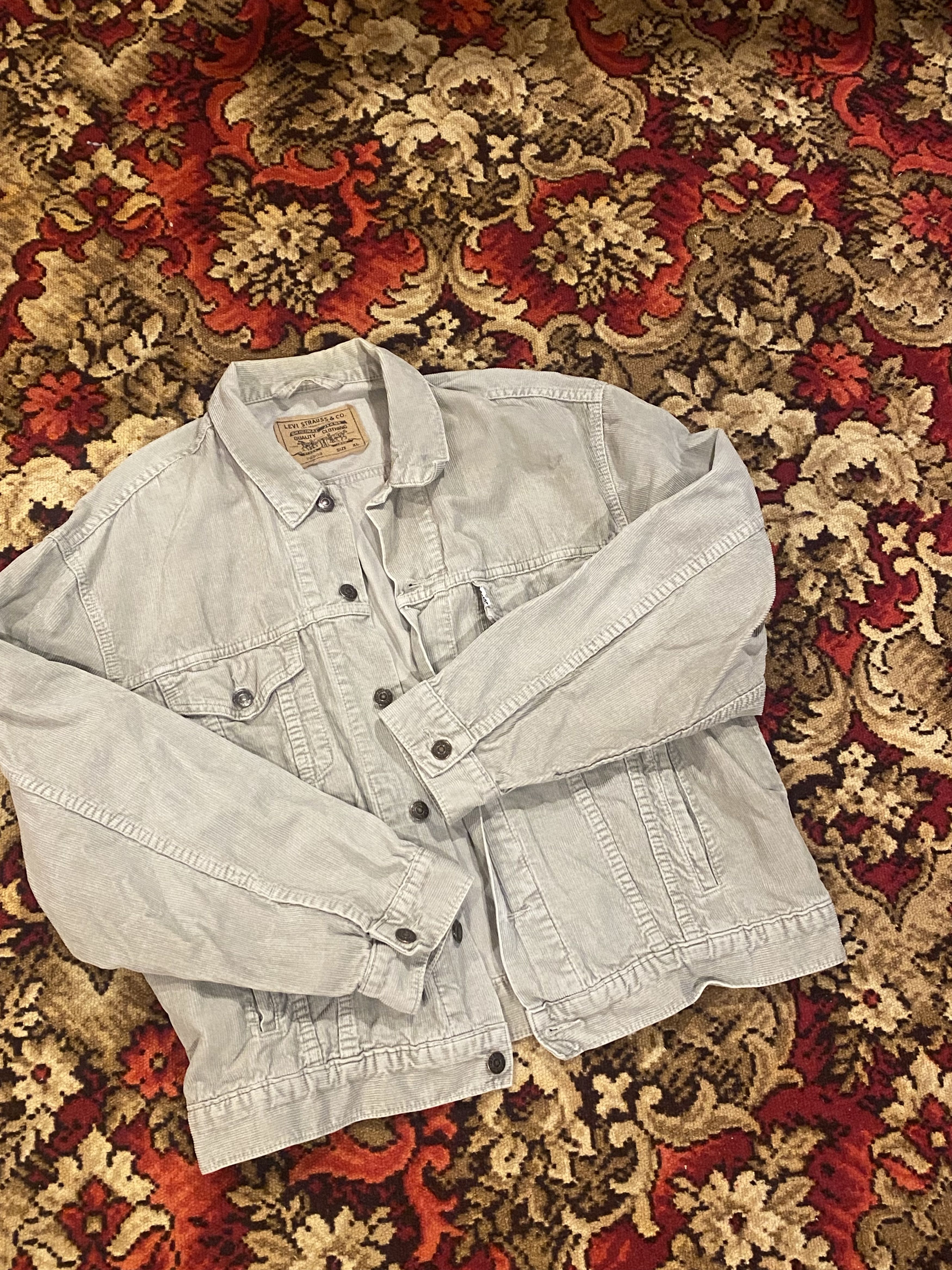 Levi's Vintage Clothing × Vintage Levi’s Vintage Velvet Jacket 70503 / 95s Levi’s Jeans Size US XL / EU 56 / 4 - 16 Thumbnail