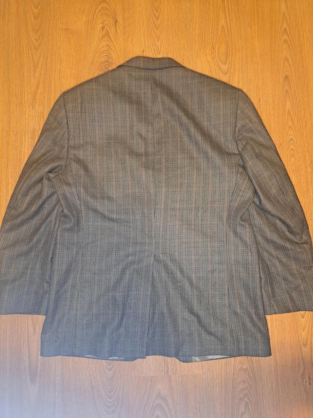 Polo Ralph Lauren Ralph Lauren Sport Coat Mens 42R Brown Houndstooth Lambswool Size 42R - 11 Thumbnail