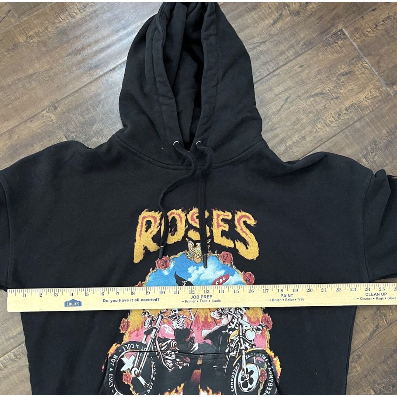 Vintage SAINT JHN x Future Roses Mens Black Hoodie Sweatshirt Merch Tour Not A Cult Rap Hoodie Sweatshirt Mens Black Roses 2020s Mens Size US M / EU 48-50 / 2 - 6 Thumbnail
