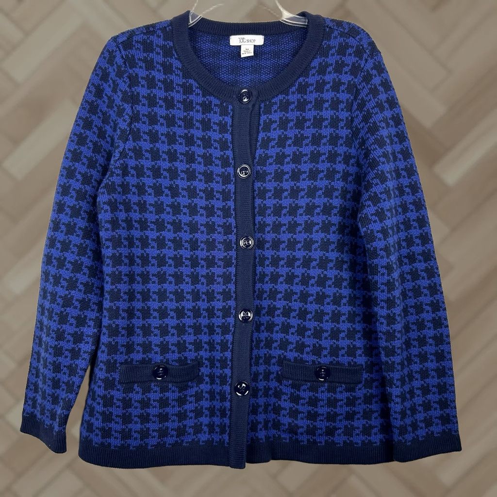 Vintage Money Cardigan Sweater Women M Size M / US 6-8 / IT 42-44 - 1 Thumbnail