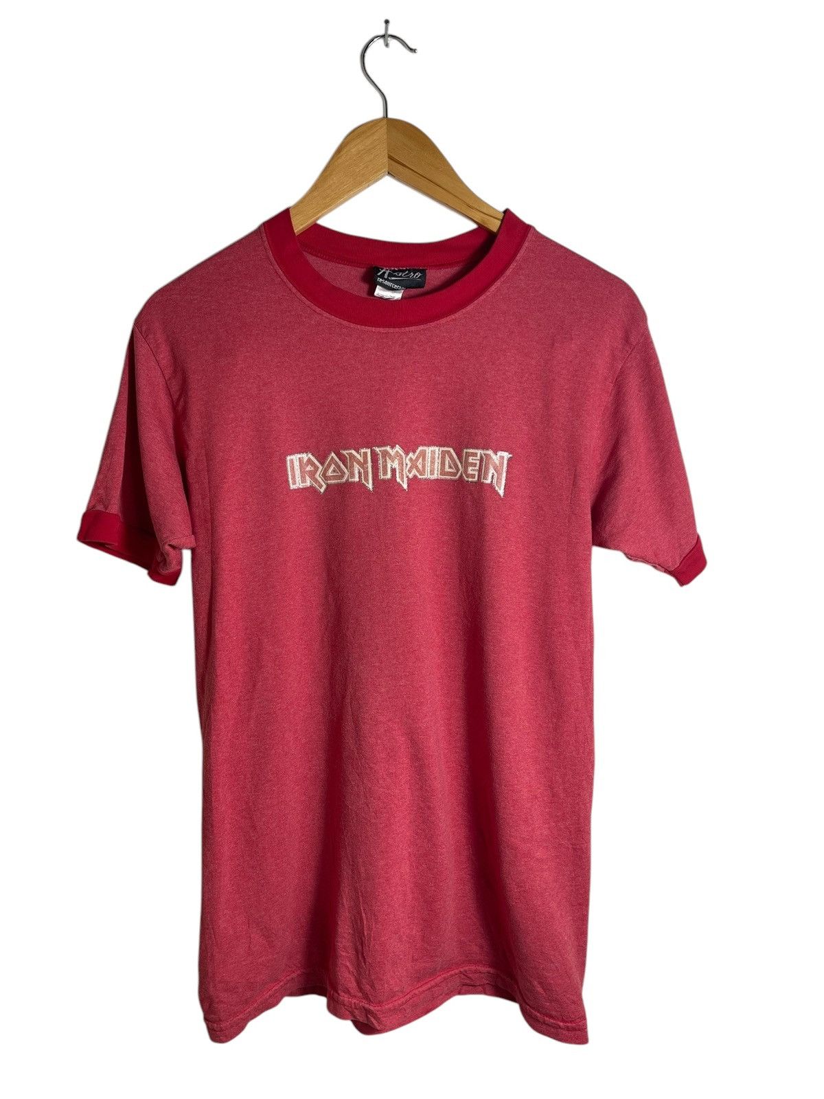 Band Tees × Iron Maiden × Vintage Vintage Irom Maiden Iron on Ring Shirt Size US M / EU 48-50 / 2 - 1 Thumbnail