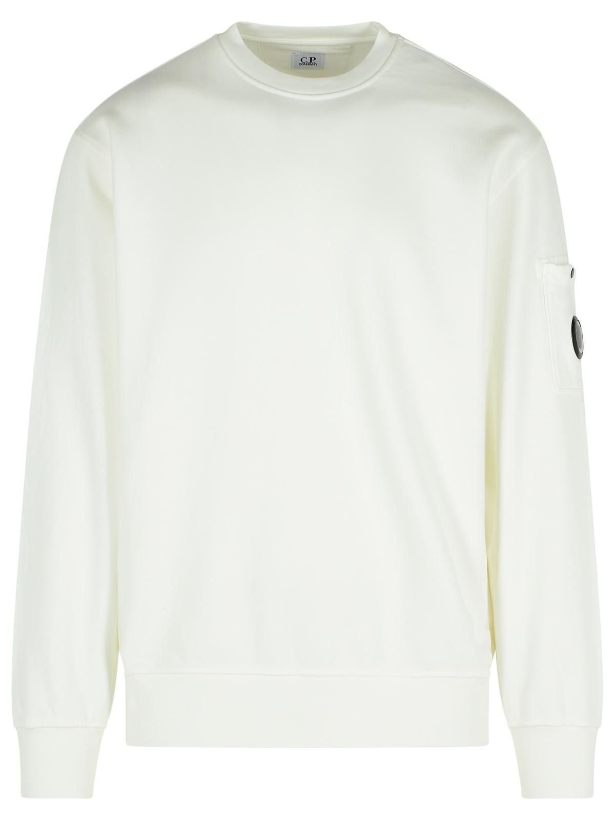 C.P. Company C.P. COMPANY White Cotton Sweatshirt Size US XXL / EU 58 / 5 - 1 Thumbnail