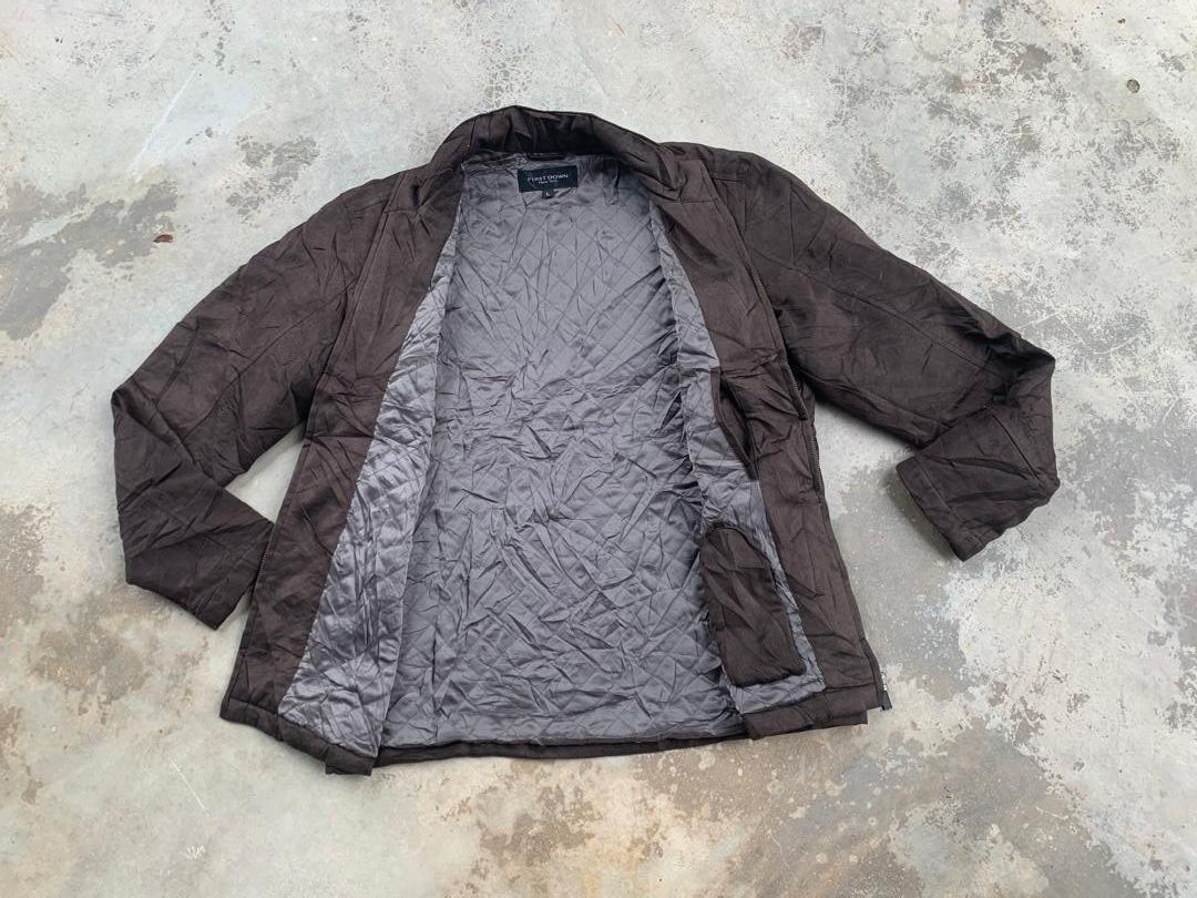 Japanese Brand × Vintage First Down zipper Jacket Size US L / EU 52-54 / 3 - 5 Thumbnail
