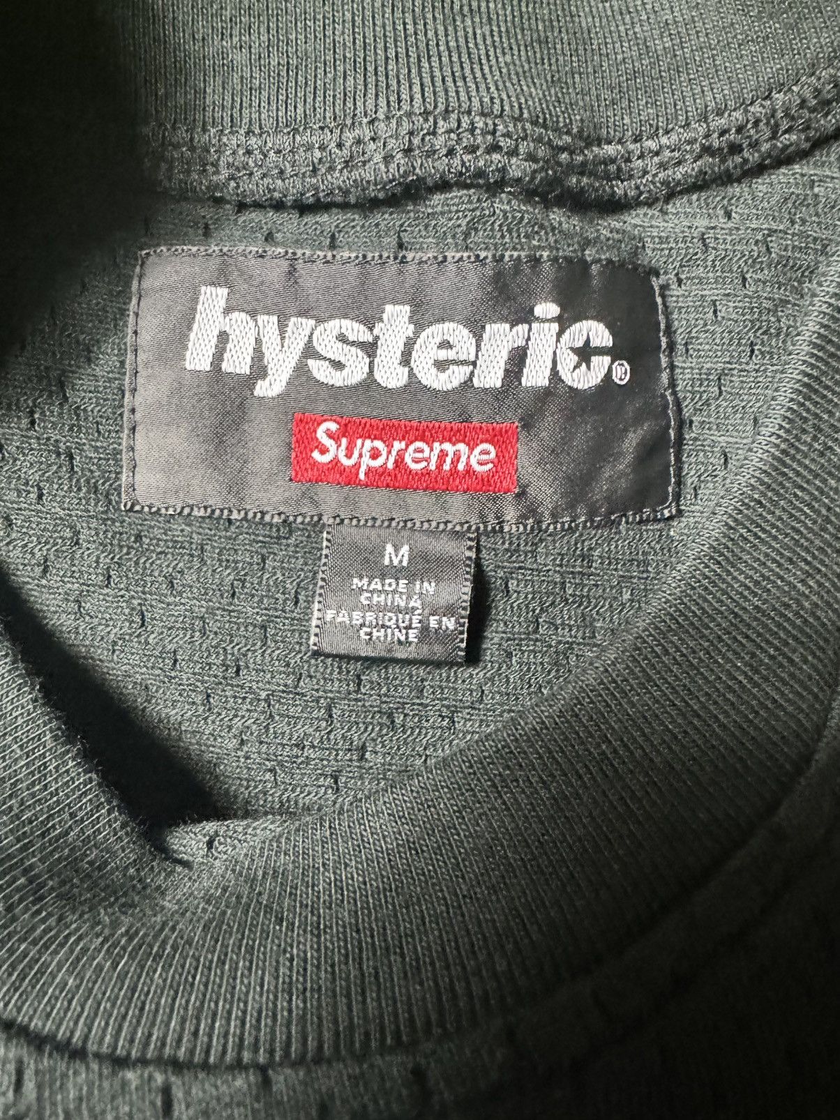 Hysteric Glamour × Supreme Supreme Hysteric Glamour Mesh Top Size US M / EU 48-50 / 2 - 6 Thumbnail