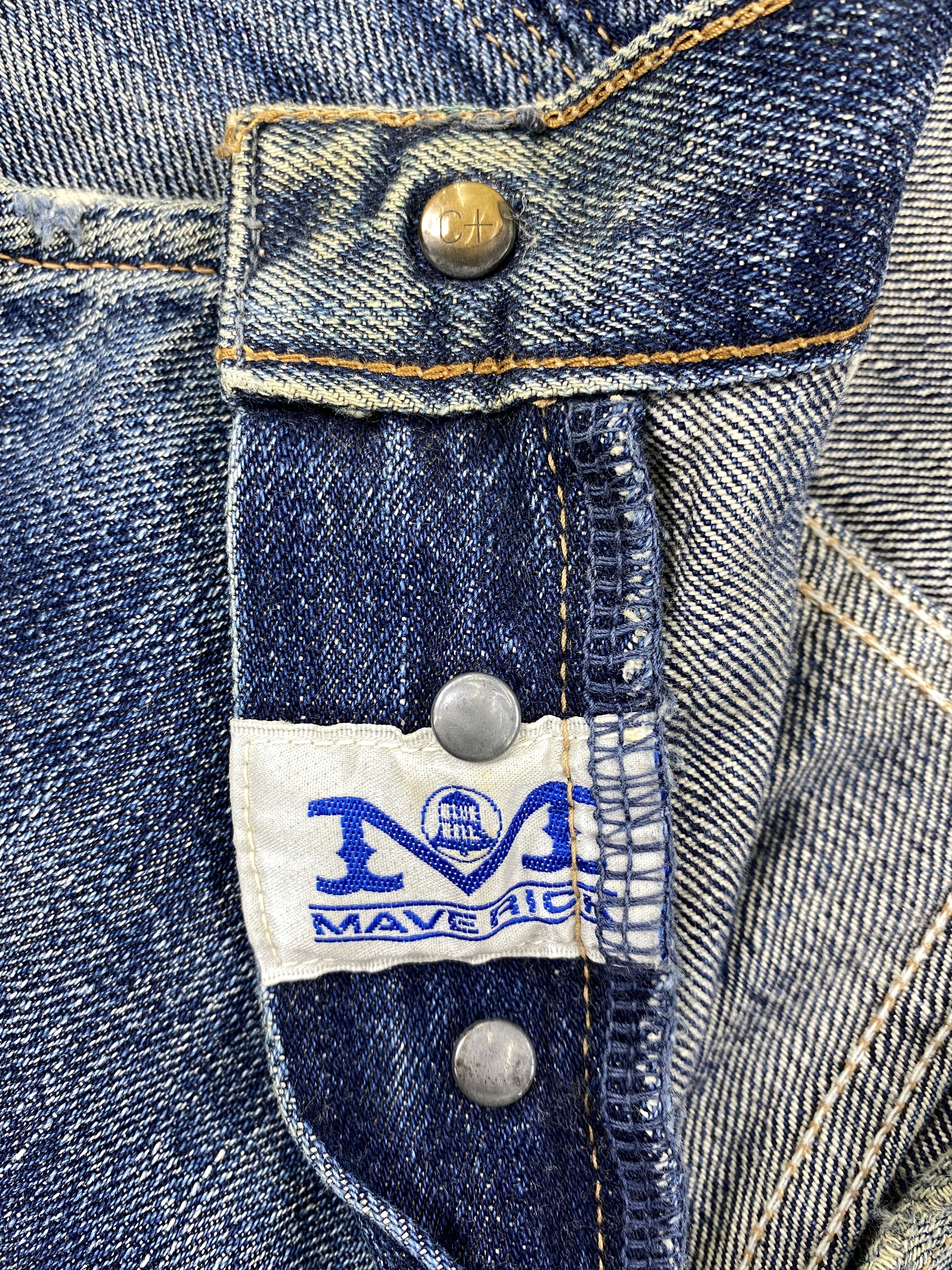 Kapital Vintage Redline Maverick kapital style 29x35 Denim -JN1309 Size US 29 - 7 Thumbnail