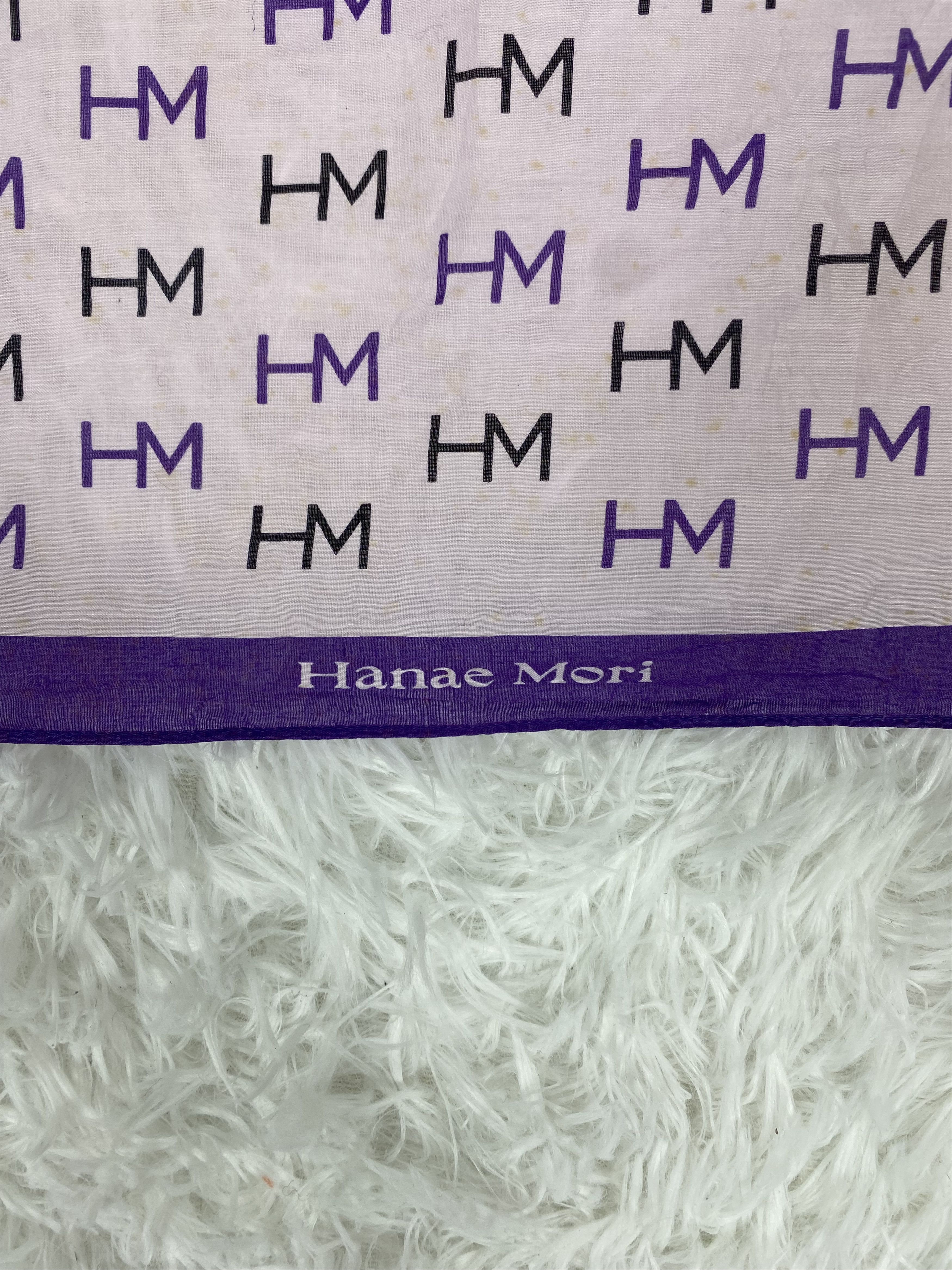 Hanae Mori Vintage Hanae Mori Handkerchief PH0153 Size ONE SIZE - 3 Thumbnail