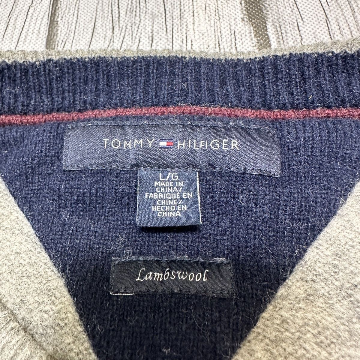 Tommy Hilfiger Tommy Hilfiger lambswool sweater Size US L / EU 52-54 / 3 - 4 Thumbnail