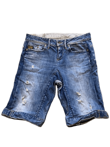 G-Star Vintage G-Star Raw Blue Denim Shorts Size 30 Size US 30 / EU 46 - 1 Thumbnail