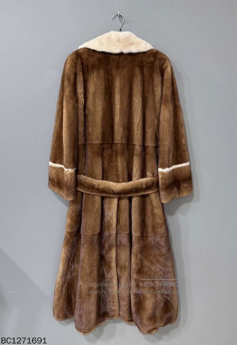 Fendi Fendi Fur Lined Mink Fur Long Coat Size M / US 6-8 / IT 42-44 - 3 Thumbnail