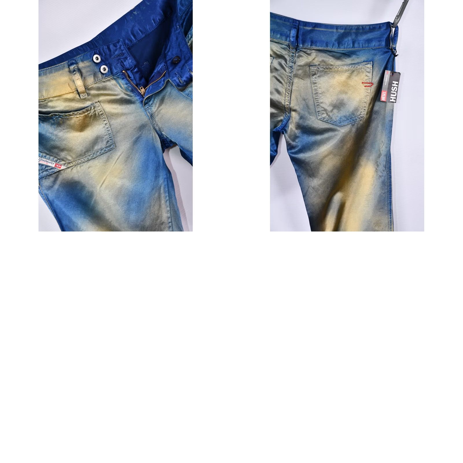 Diesel Diesel Jeans Bootcut Women's 28 Multicolor Cotton Viscose Narrow Not Applicable Size 28" / US 6 / IT 42 - 9 Thumbnail