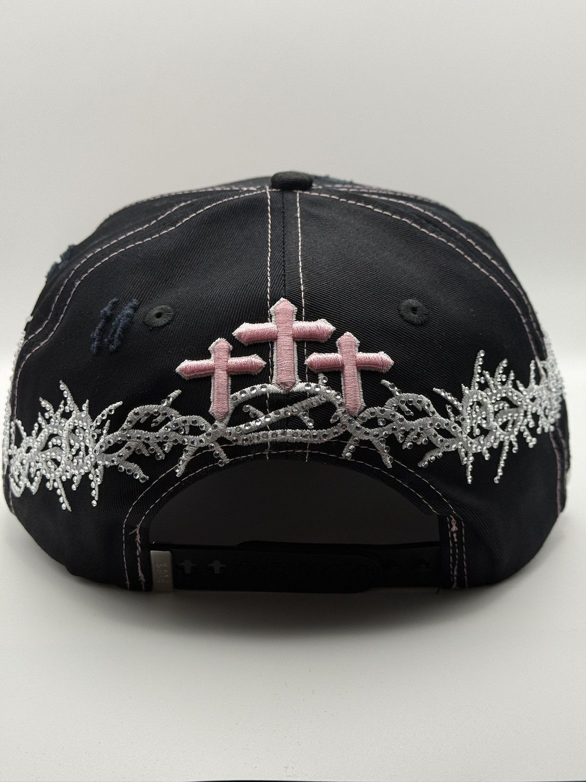 Other Rude Awakenings “Crown of Thorns” Snapback (Black/Pink) Size ONE SIZE - 3 Thumbnail